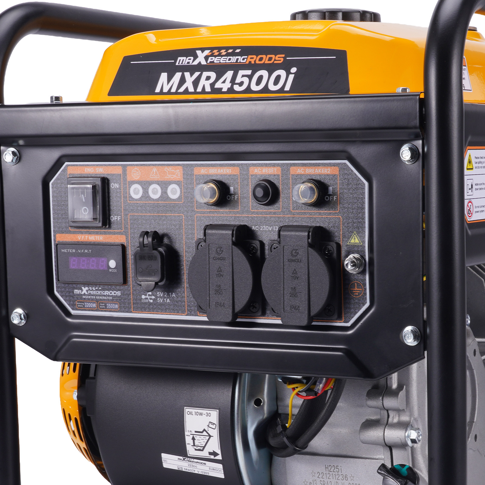 3500w Benzina Inverter Portatile Silenzioso Generatore for Campeggio All'aperto