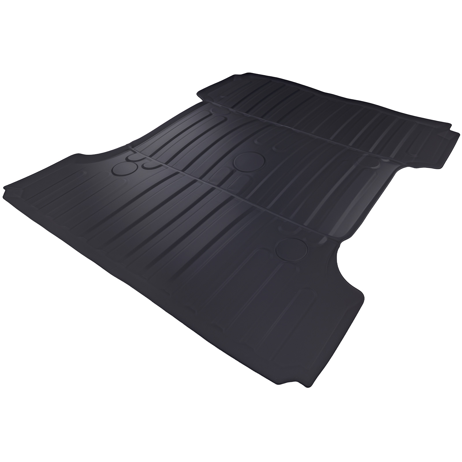 6.5 FT TPE Rear Truck Bed Mat for Dodge Ram 1500 2002-2010 Black Anti-Slip
