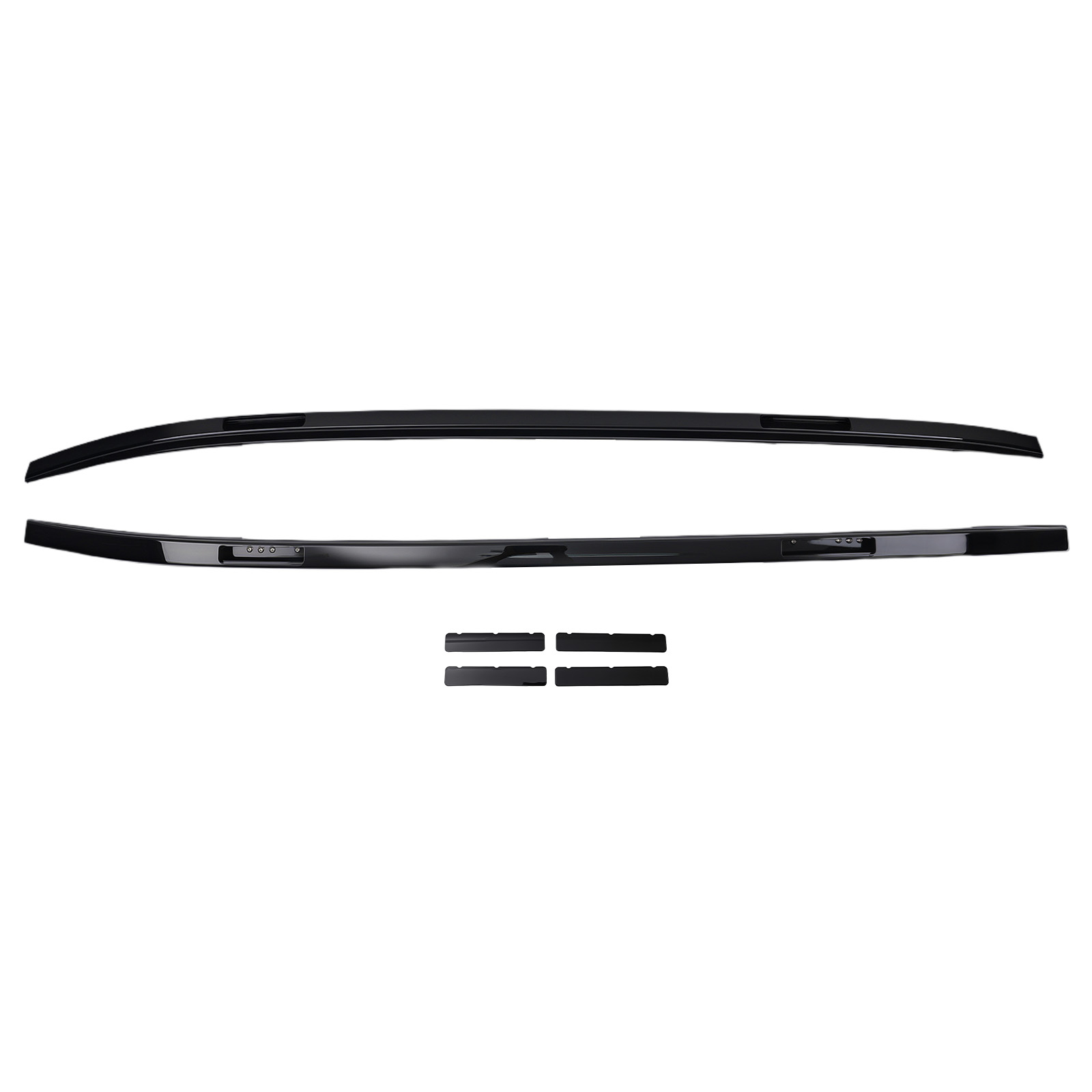 Aluminum Roof Cargo Carrier for Toyota RAV4 2019 2020 Black 75KG Capacity