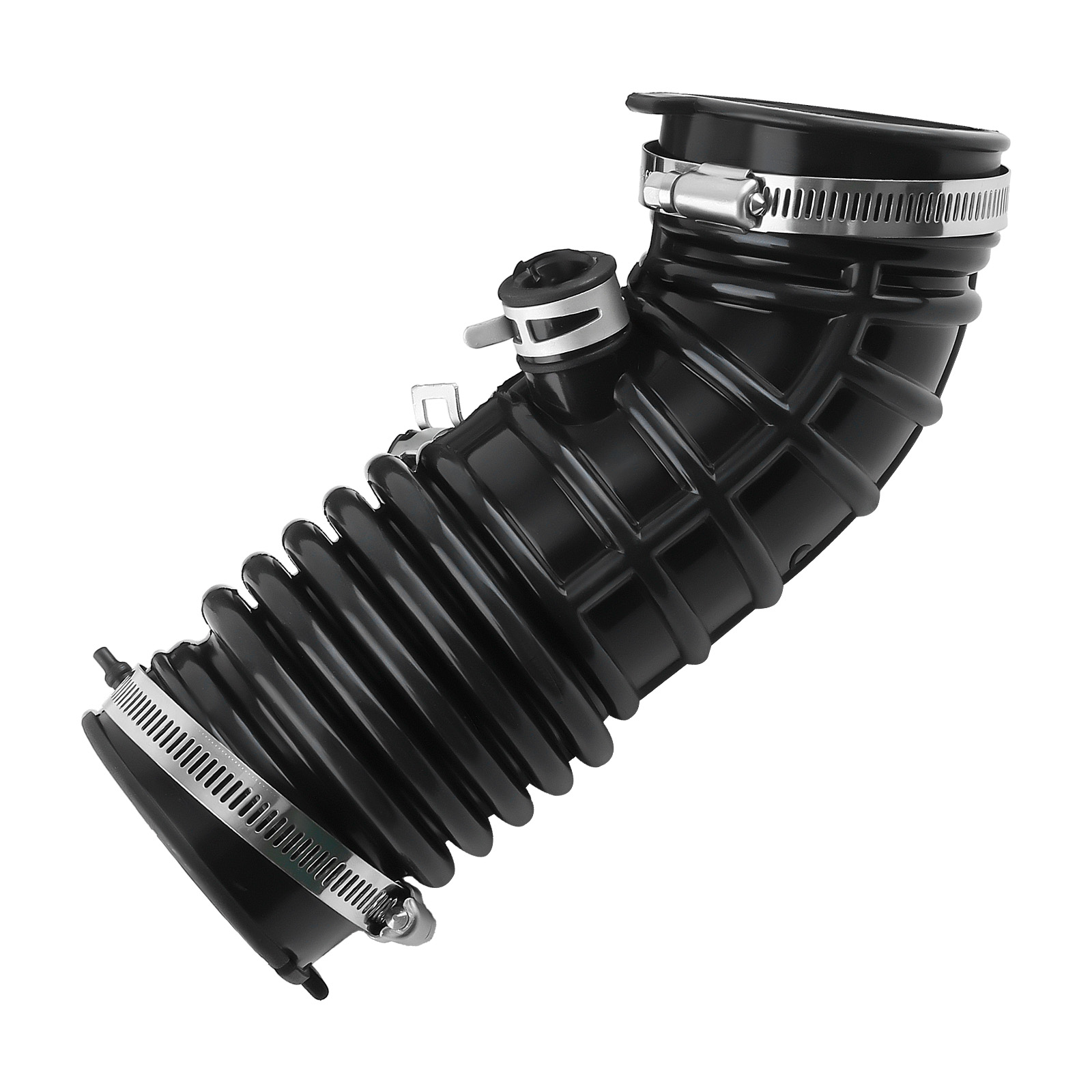 2X Air Intake Duct Hose Tube Kit For INFINITI G35 07-08 EX35 2008 3.5L V6 Black