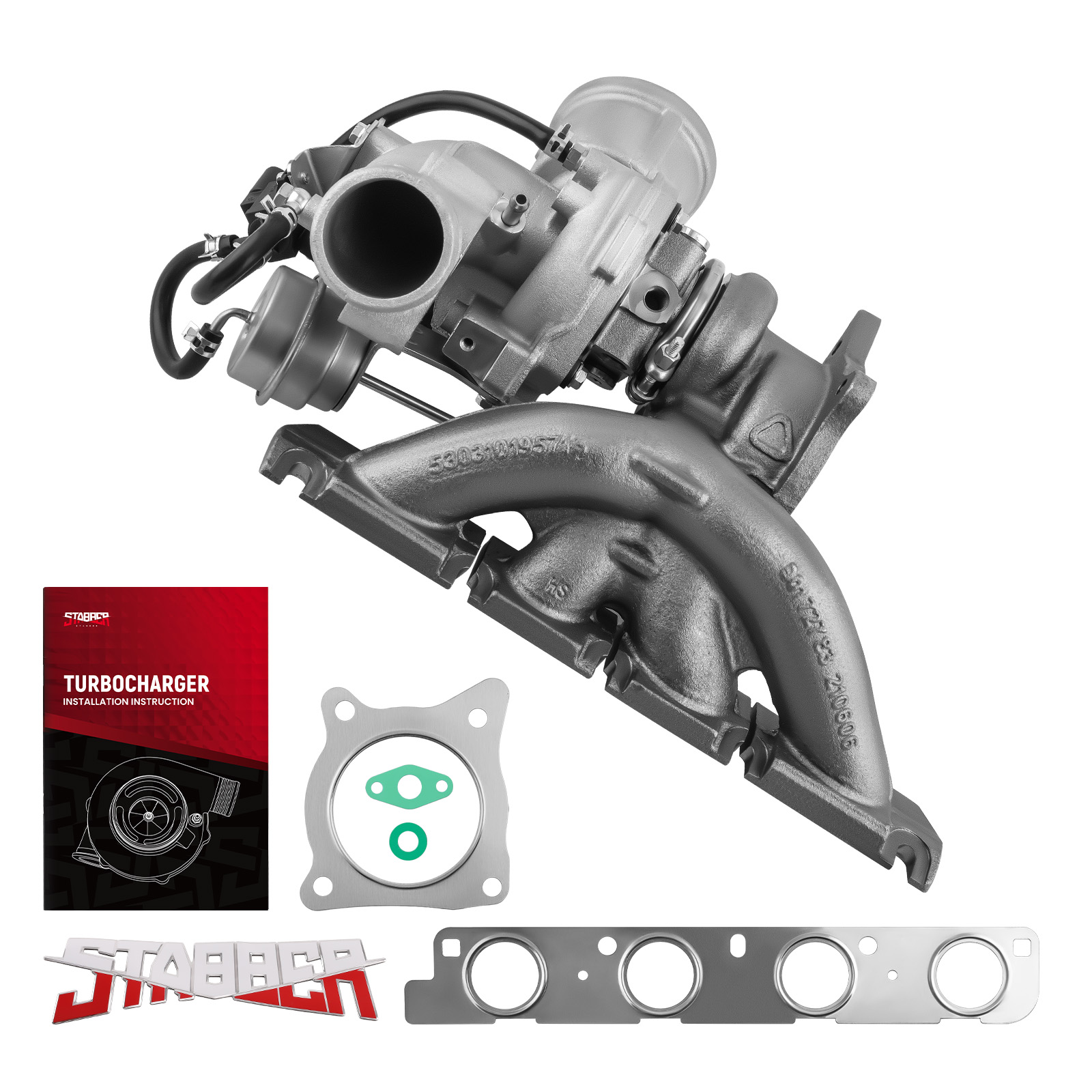 Billet Turbo for Audi A4 A6 2.0 TFSI BWE 2004-2008 53039880087 06D145701C 200HP