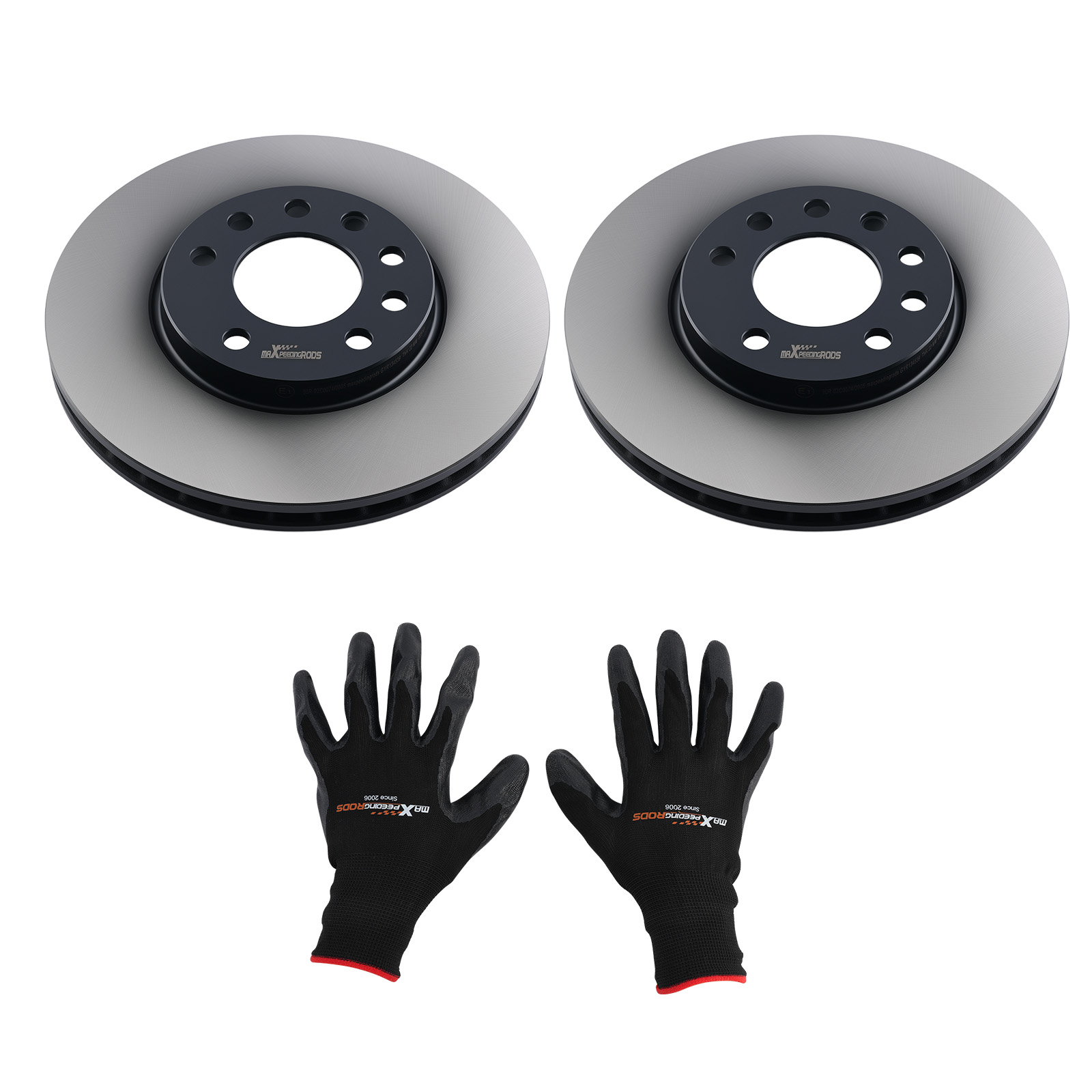 Bremsscheiben Vorne Belüftete L&R für Opel Astra G H Caravan GTC Meriva Zafira B