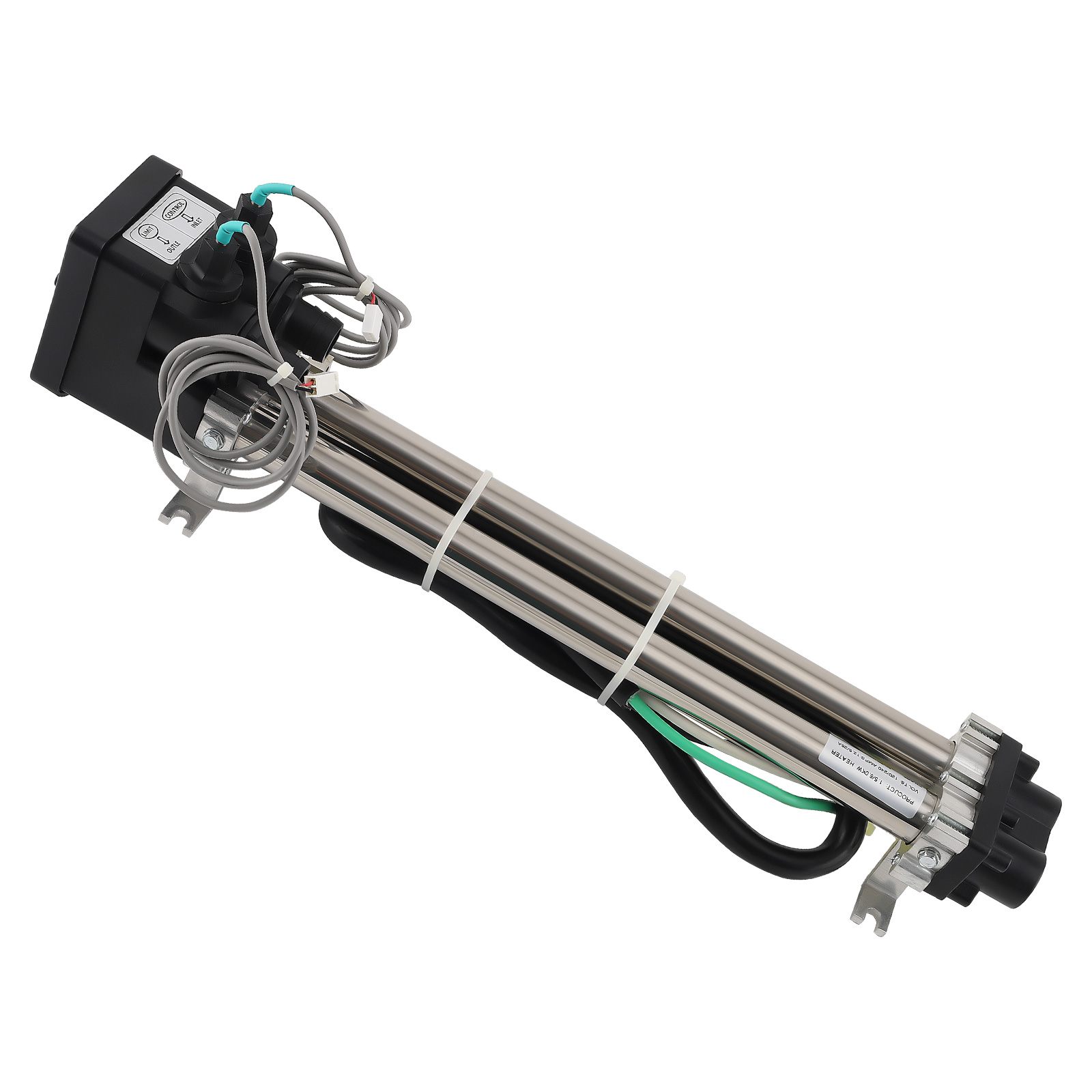 Low-Flow Titanium Heater 6kw w/Sensor Heater Assembly IHH-6000-NHCW-7211