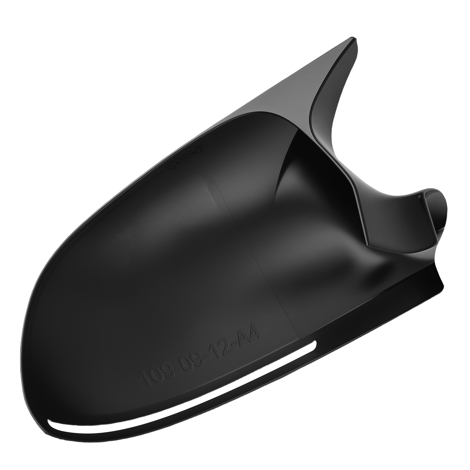 Exterior Mirror Covers for Audi A5 S5 RS5 A6 S6 2009-2012 Black ABS Pair