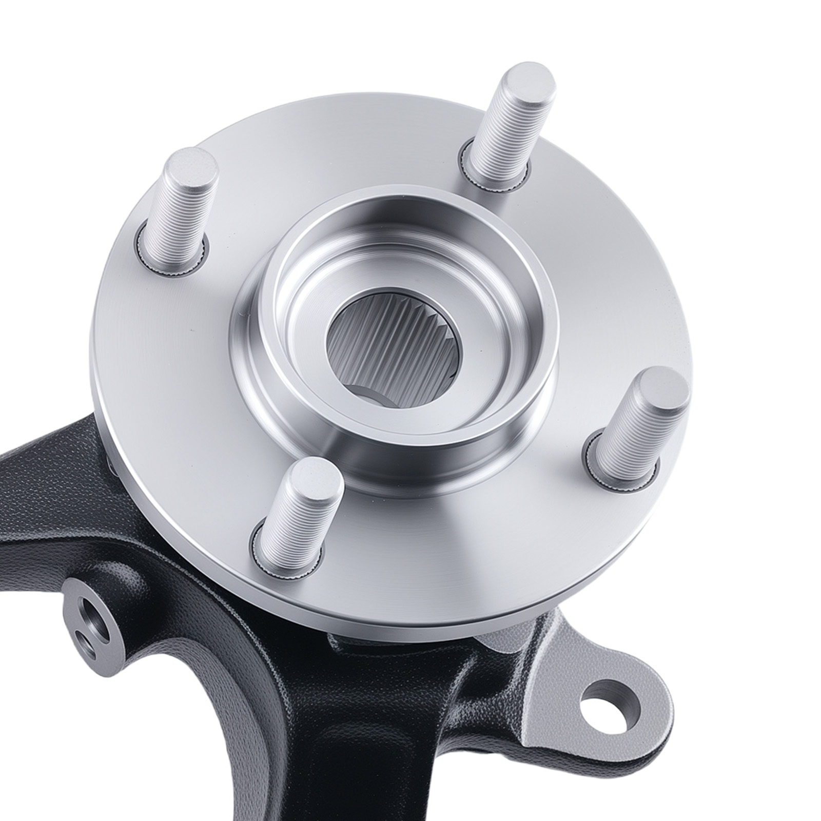 2pc Front Left RH Wheel Bearing Hub Knuckle Assembly For Nissan Versa 2013-2019