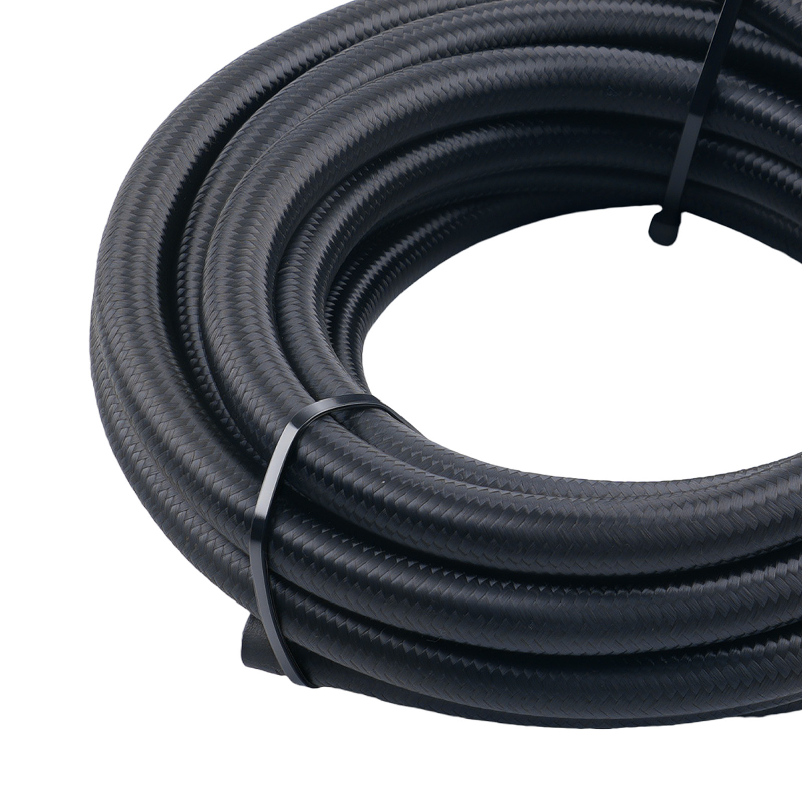 AN6 16.4FT Braided Gas/Oil/Fuel Line Hose with Hose End Fitting Kit 5Meters new