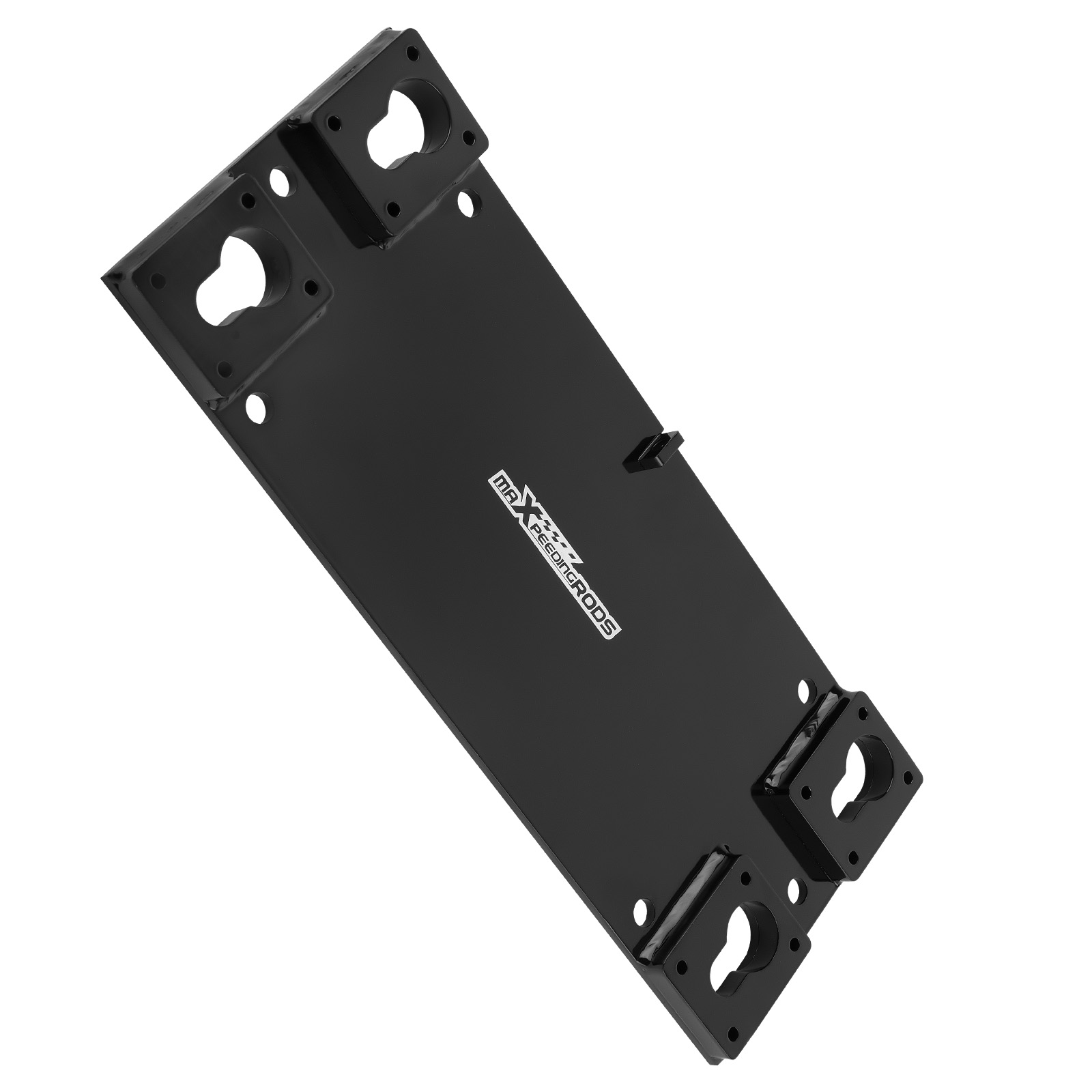 Winch Mount For Trailer Floor Fits 10K pounds satin black powder coated