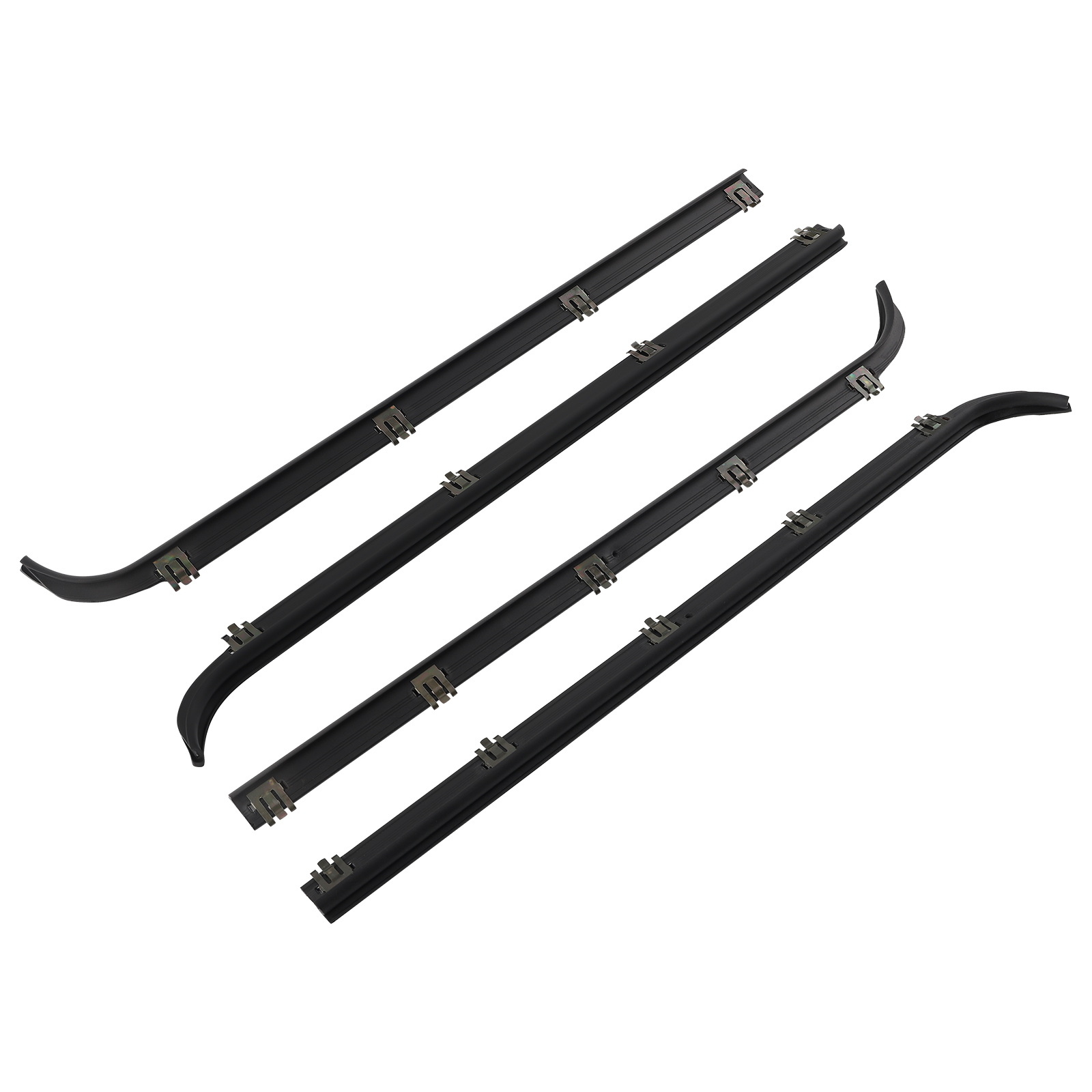 Door Window Seal Belt Weather Strip for Ford F150/F250/F350/Bronco 1987-1997