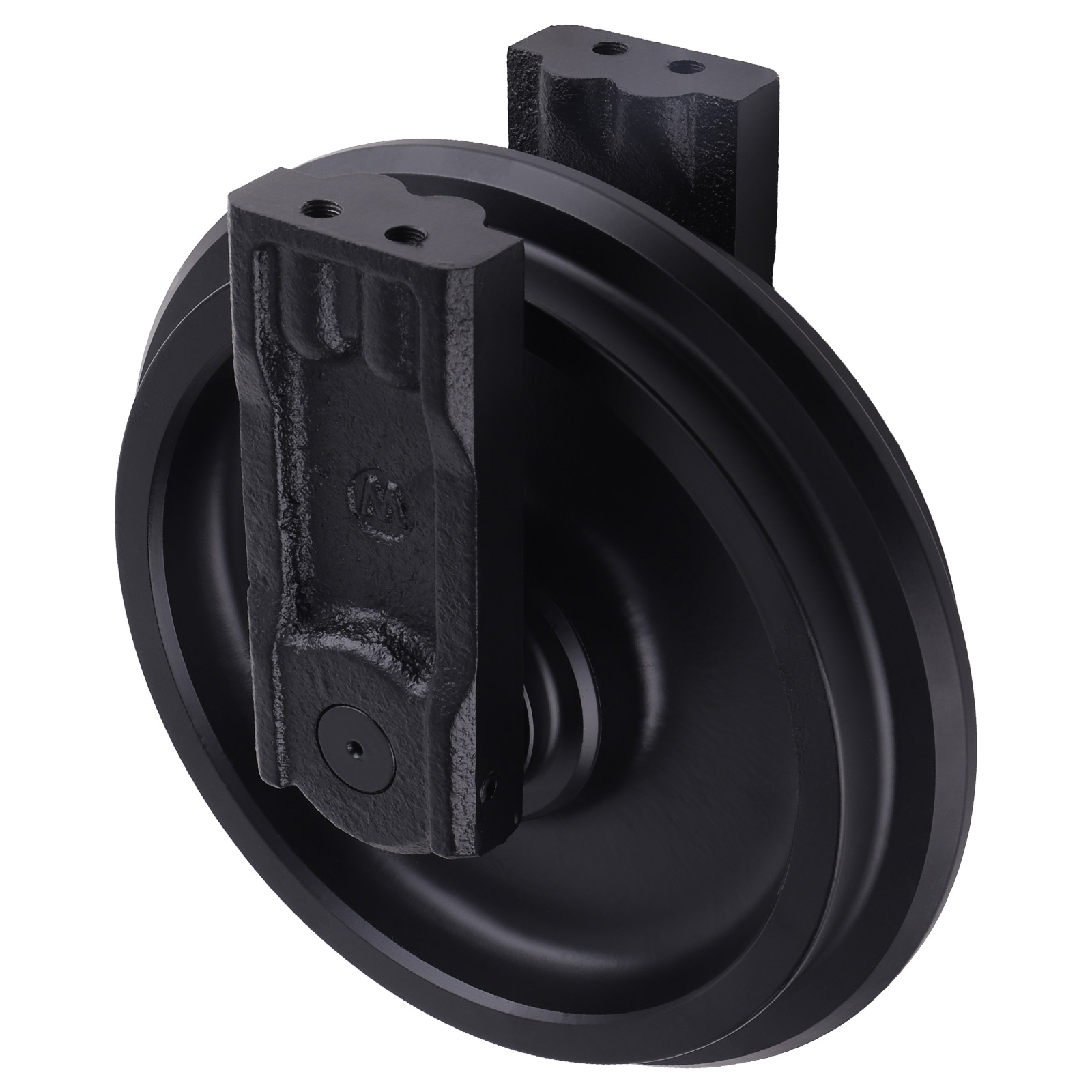 Track System Idler for Kubota KX71-3 U-25 RC348-21302 Front Wheel Black