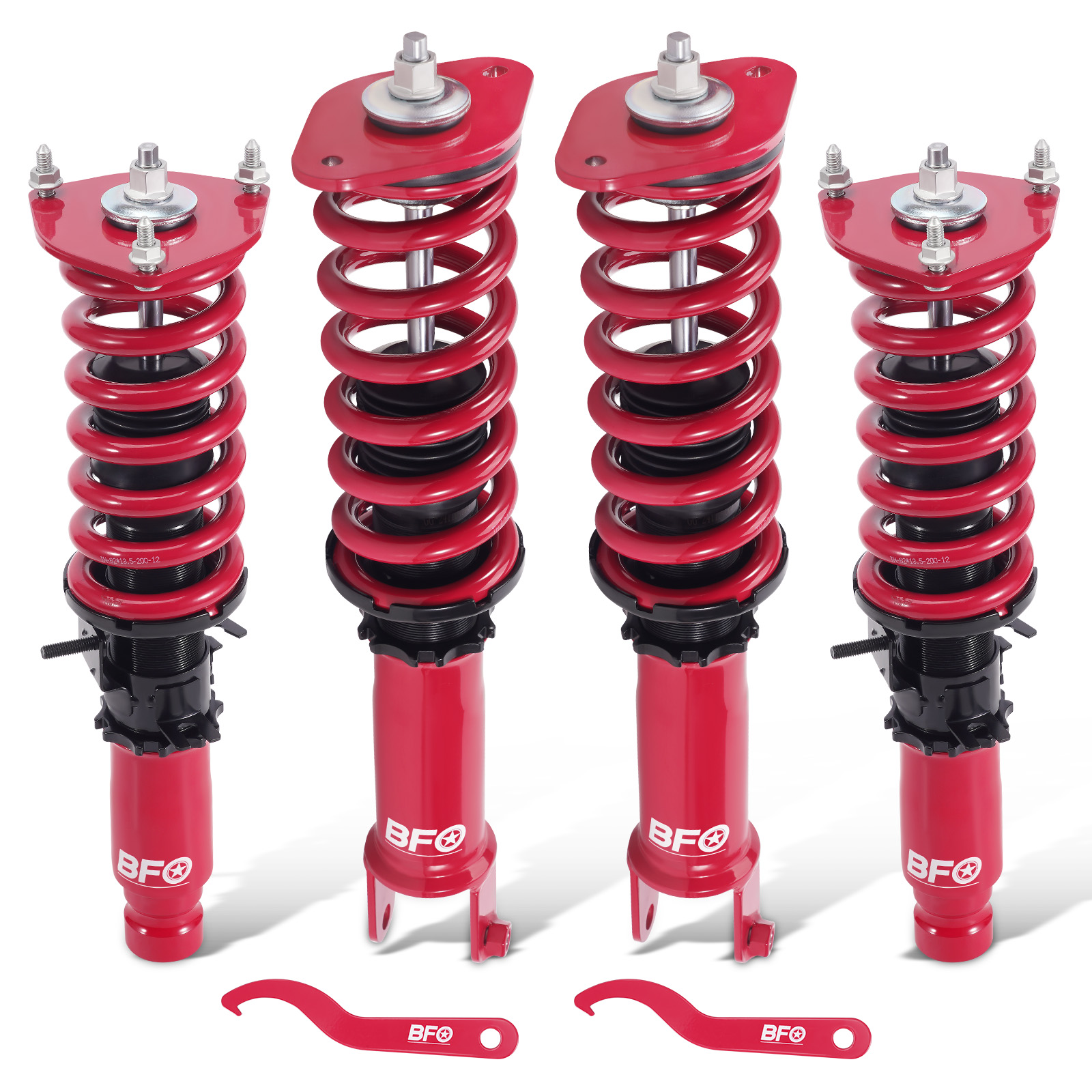 BFO Coilover Suspension Shocks Springs Kit for Infiniti G37x 08-13 AWD