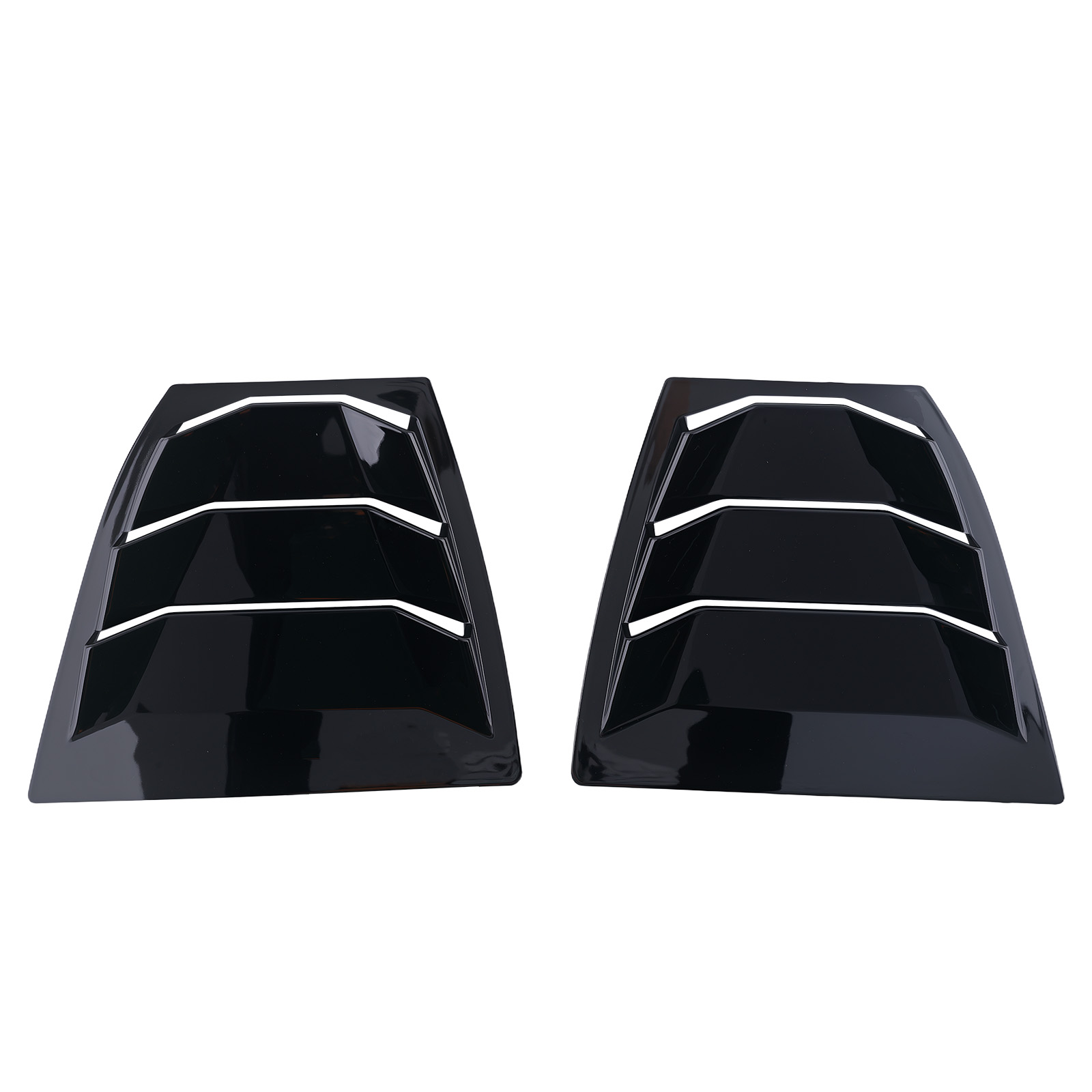 Gloss Black Window Louvers for Mazda 3 Axela 2014-2018 ABS Side Privacy