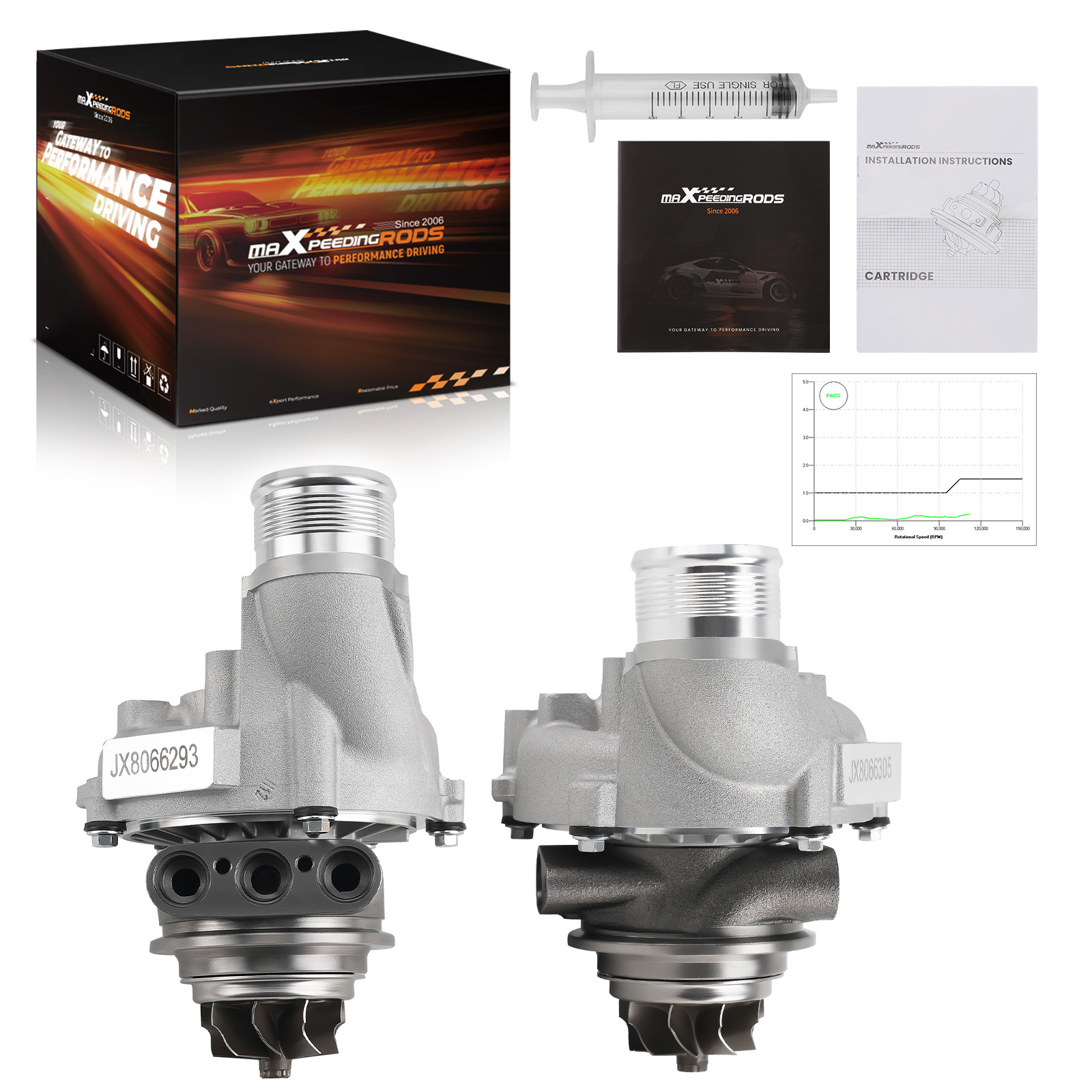 Dopple Billet CHAR+ Turbo Compressor Housing Billet for Audi A7 Sportback S7