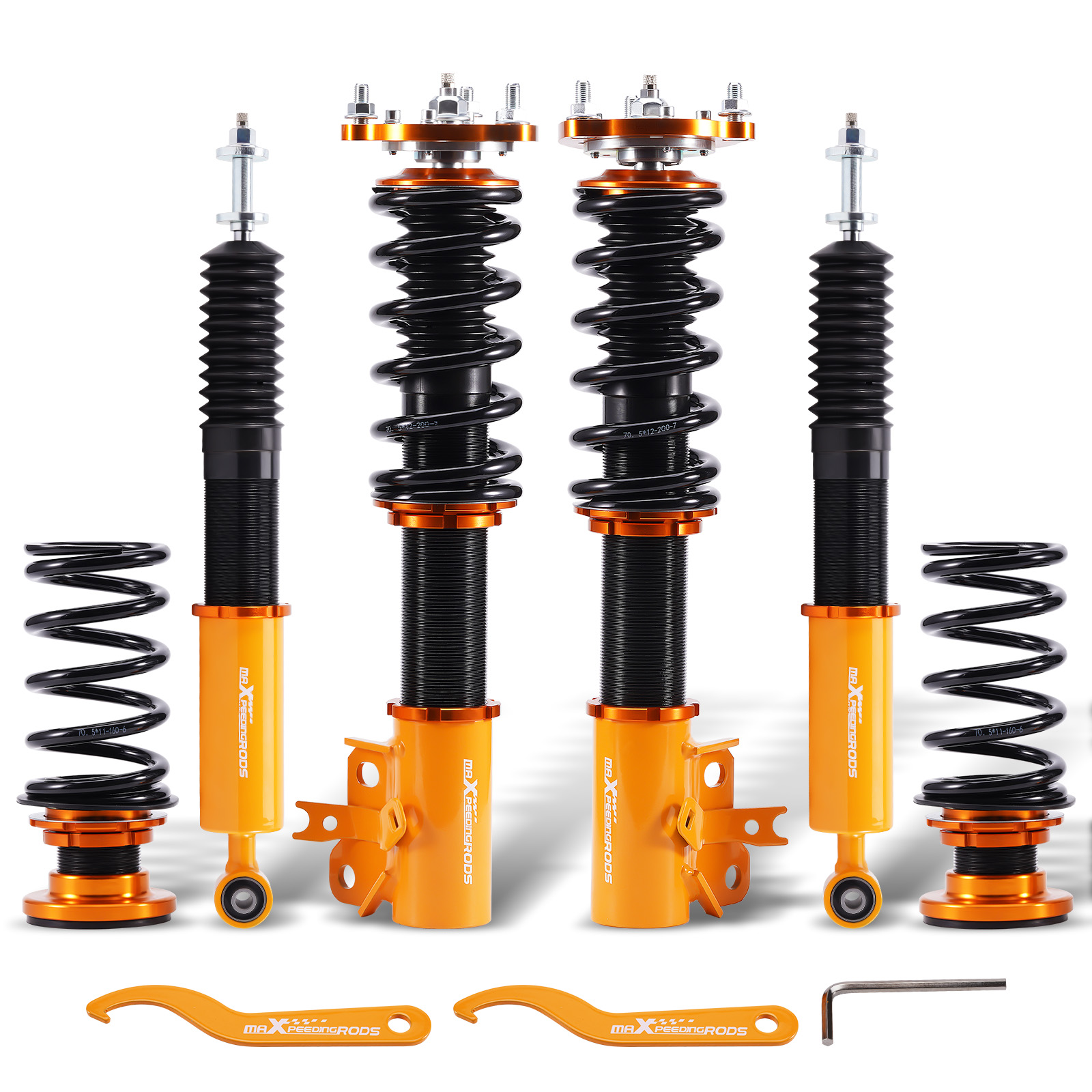 24 Damping Level Coilover For Honda Civic 4-door Sedan FA1 FA2 FA3 FA4 FA5 06-11