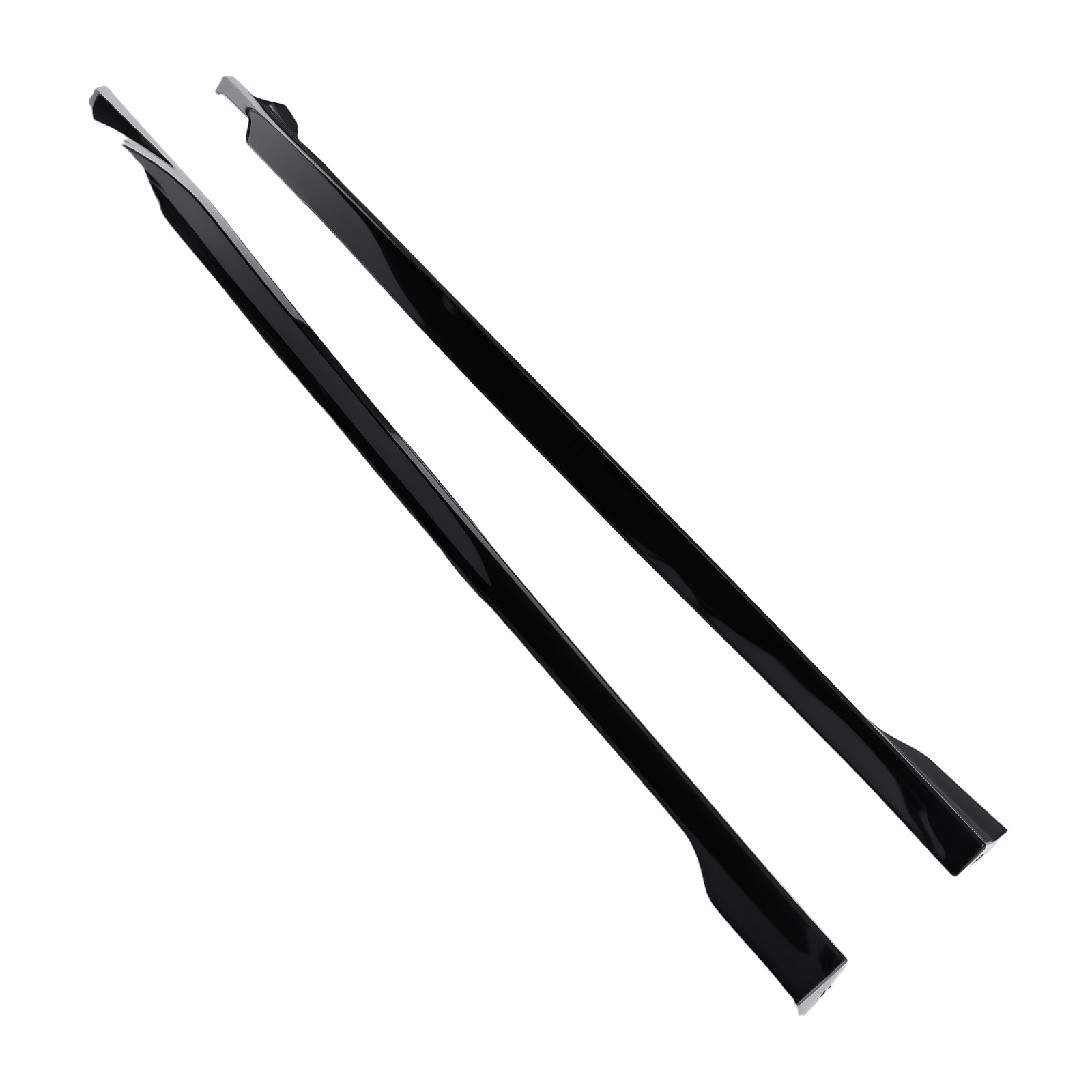 2x Side Skirt Extension for Honda Civic Sedan & Hatchback 2022-2025 Glossy Black