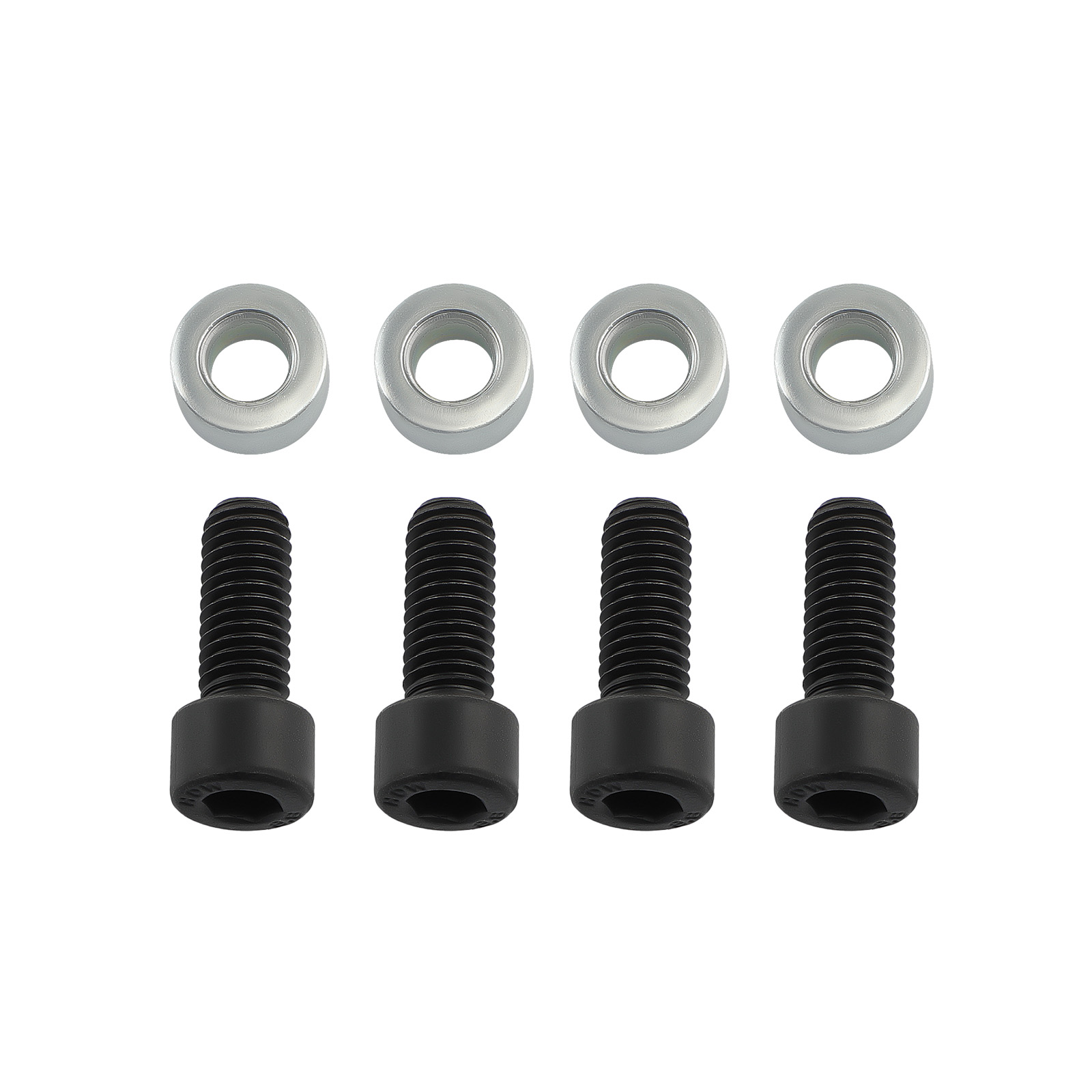 Universal Dual Lock Design Car Racing Seat Base Slider Black