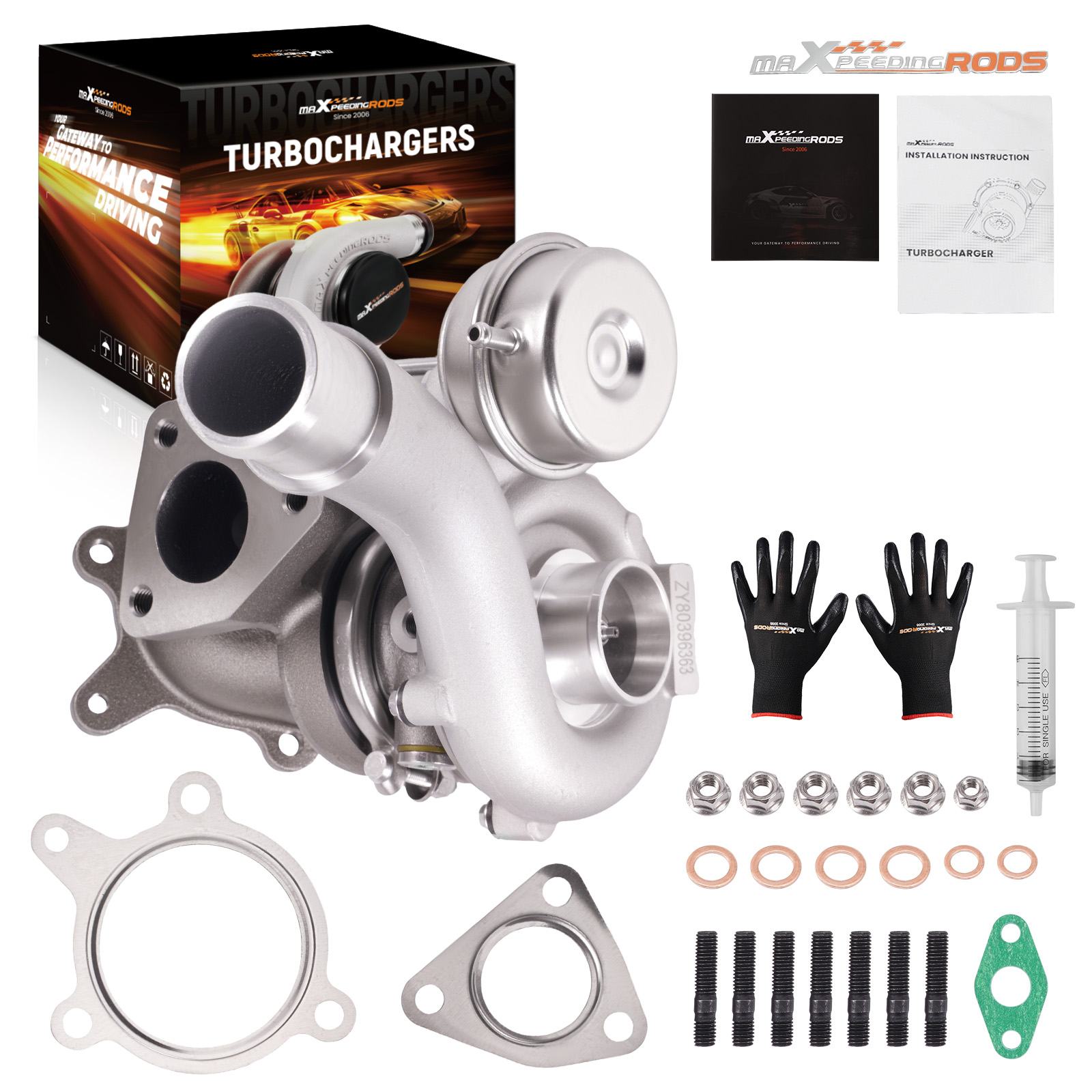 Right Turbo Turbocharger Kit for Ford Explorer Taurus Lincoln MKS MKT 3.5L V6