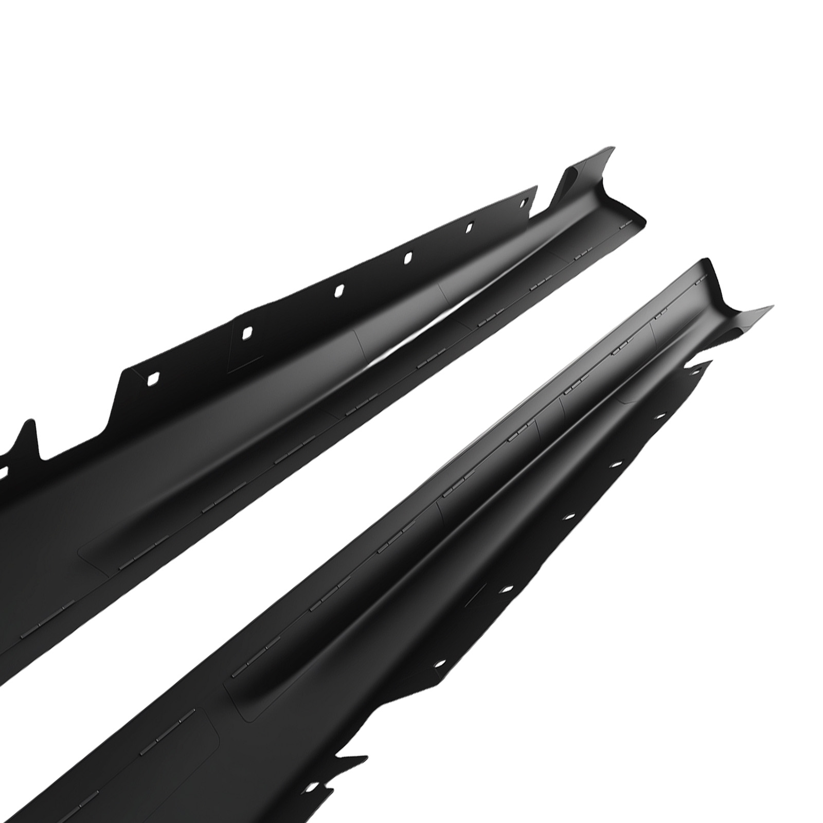 Side Skirt for BMW E90 E91 3-Series M3 Style 2006 2007 2008-2011 PP Black