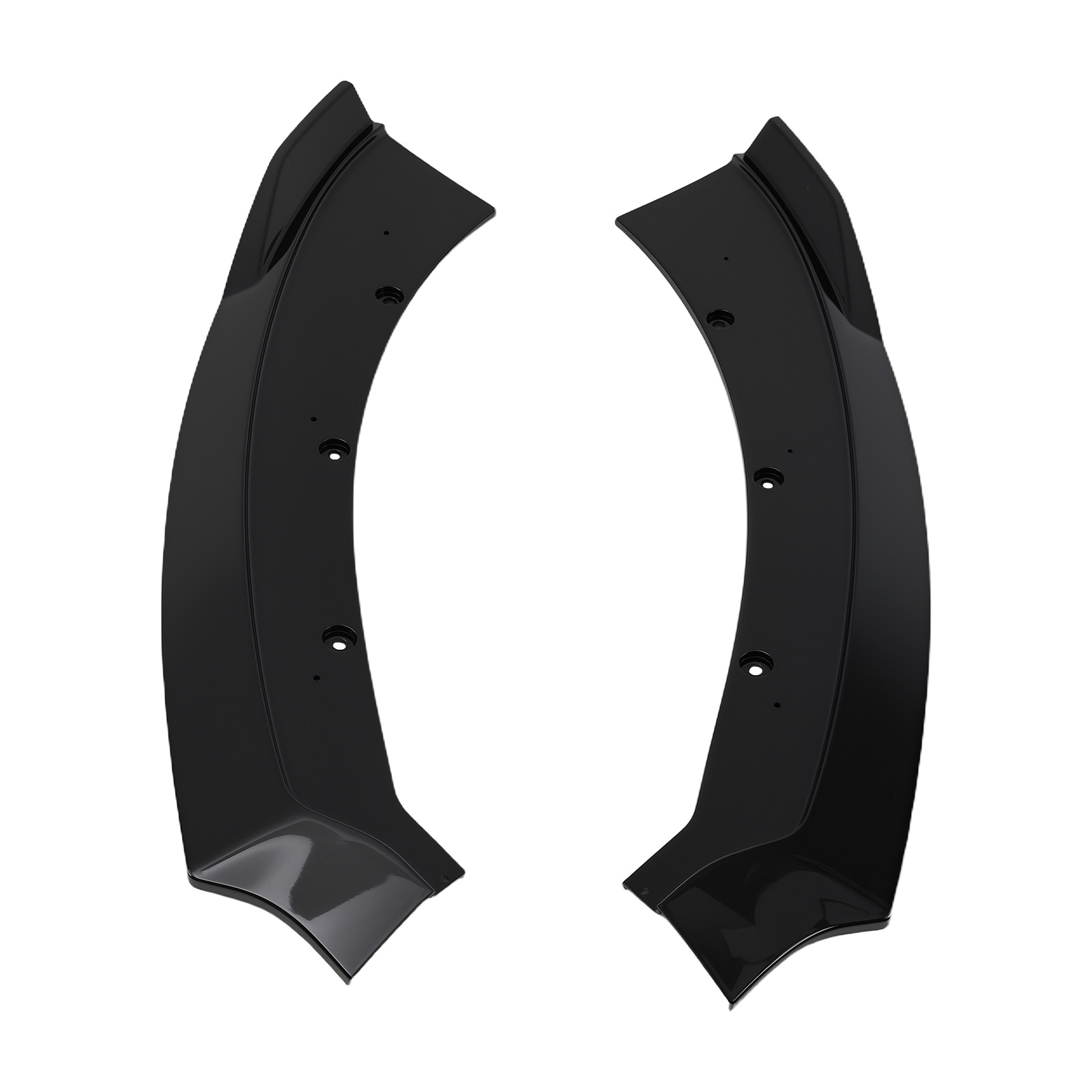Black Front Kit for Ford Mustang 2015-2017 Lower Bumper Lip Splitter Plastic