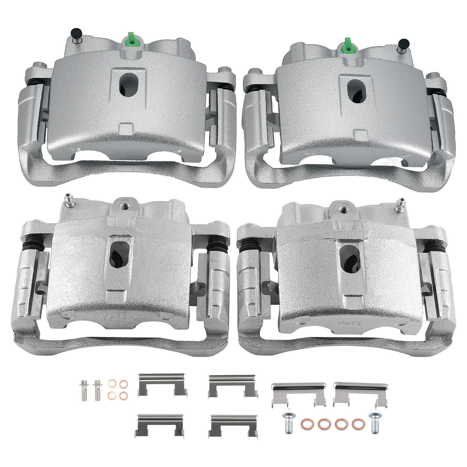 Front Rear Disc Brake Calipers Set for GMC Sierra 1500 2500 3500/Yukon XL 2500