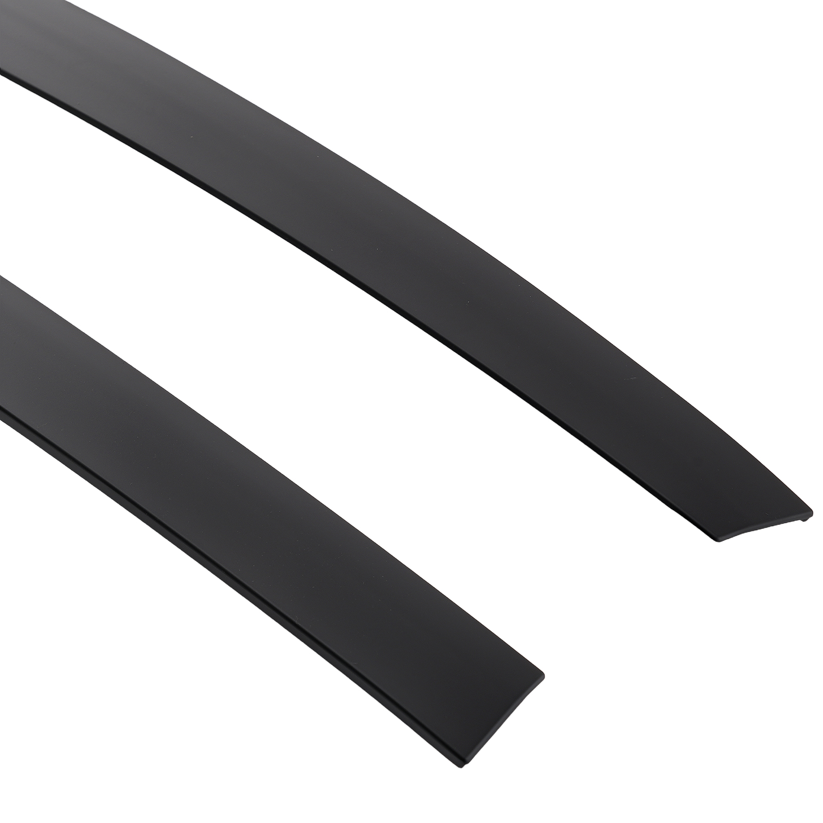 B Pillar Door Trim Sash for Honda Civic 2/3Dr 1992-1995 Black ABS Material