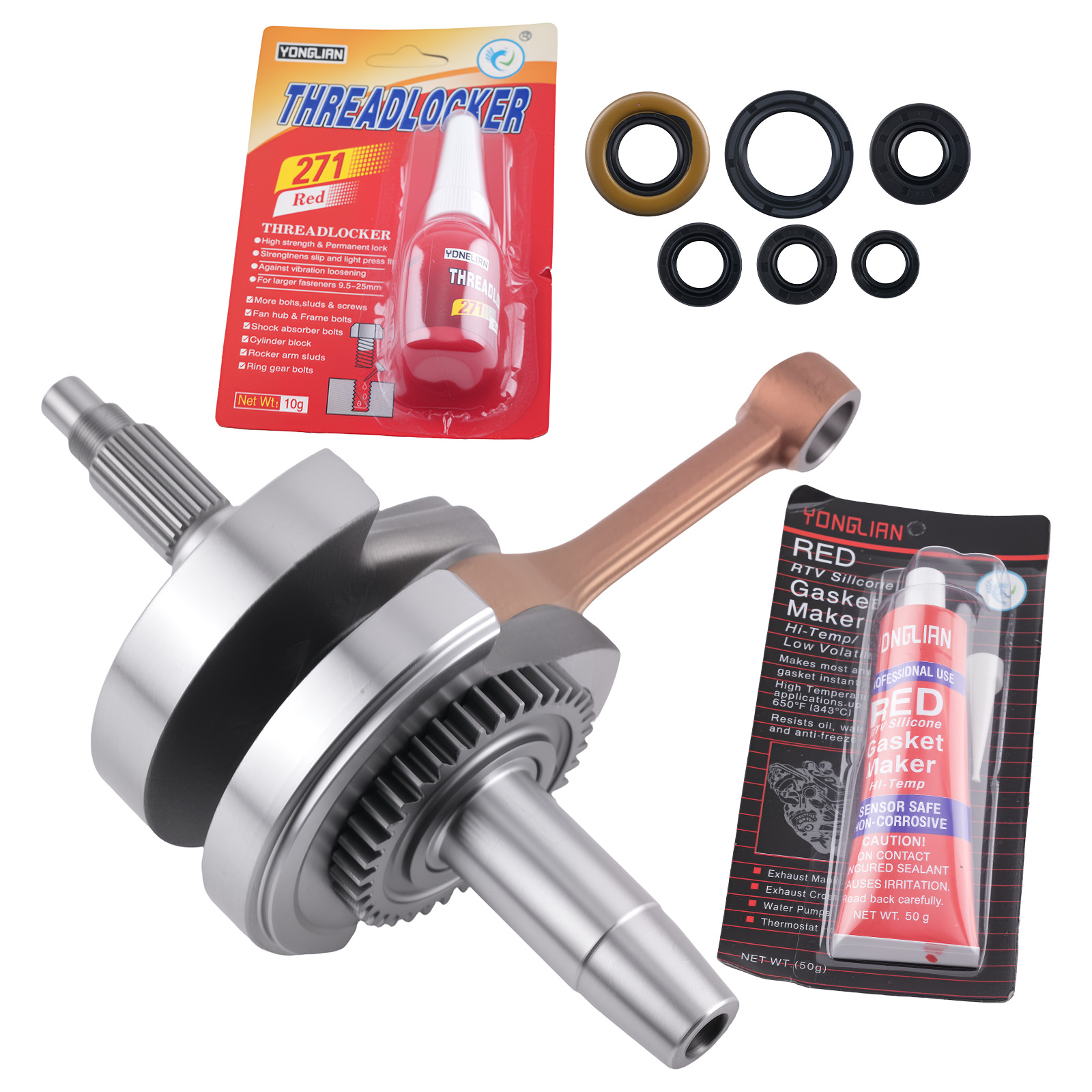 ATV Engine Crankshaft for Honda TRX 400EX 1999-2008 TRX 400X 2009-2014