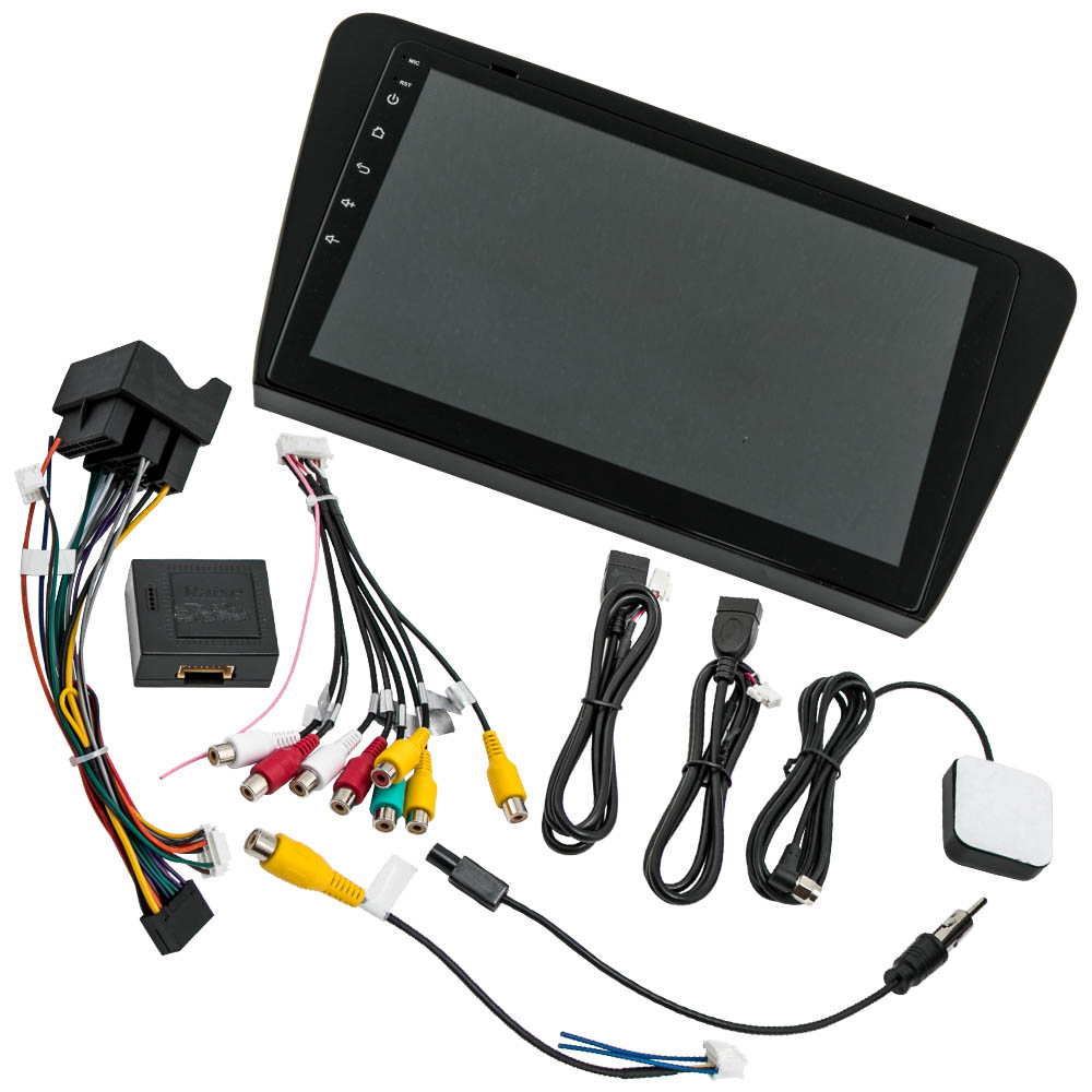 di radio auto IPS con navigazione GPS e USB di Android 10 da 10,1 pollici DVD