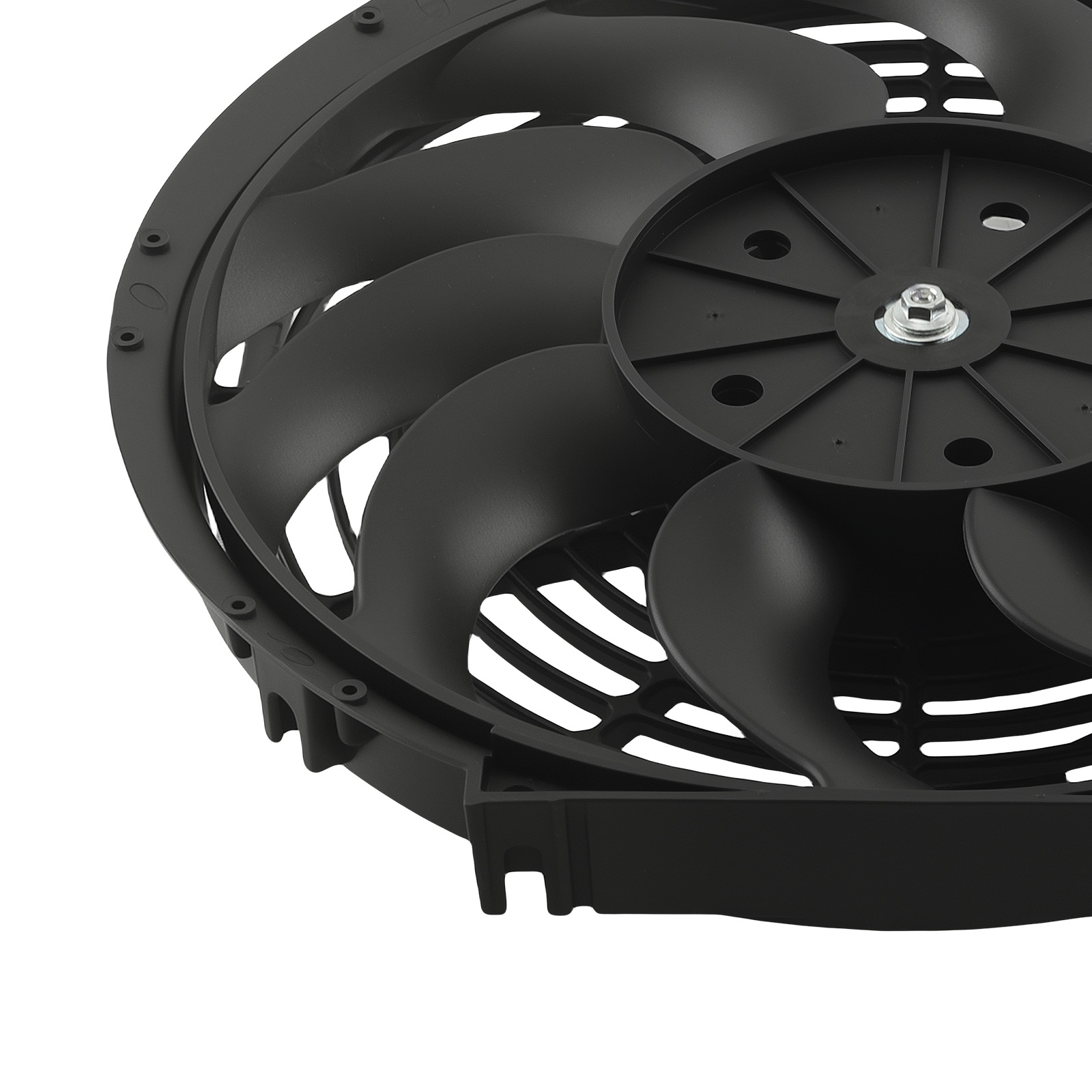 12 inch Radiator Cooling Fan Mount Kit for Universal Vehicle 240W 10 Blades