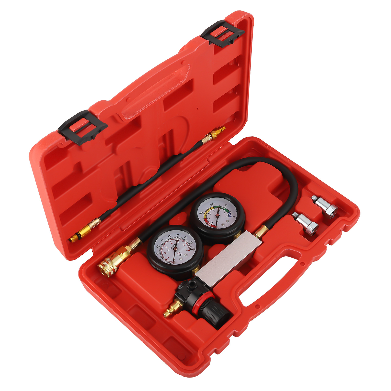 TU-21 Benzin Kompressionsdruckprüfer Tester Satz Mit Mutter-Adapter 12/ 10mm