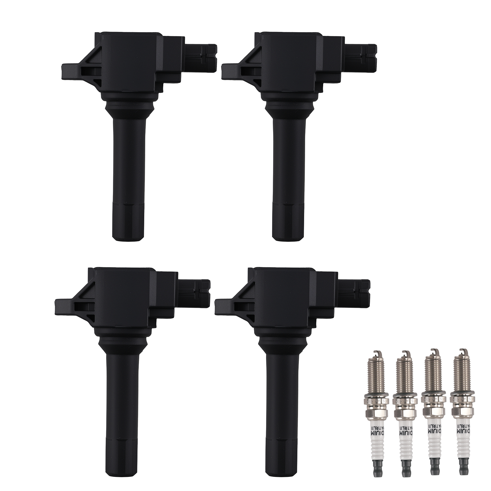 4x Ignition Coils & Plugs for Subaru XV Crosstrek 2.0L 2015 22433AA720
