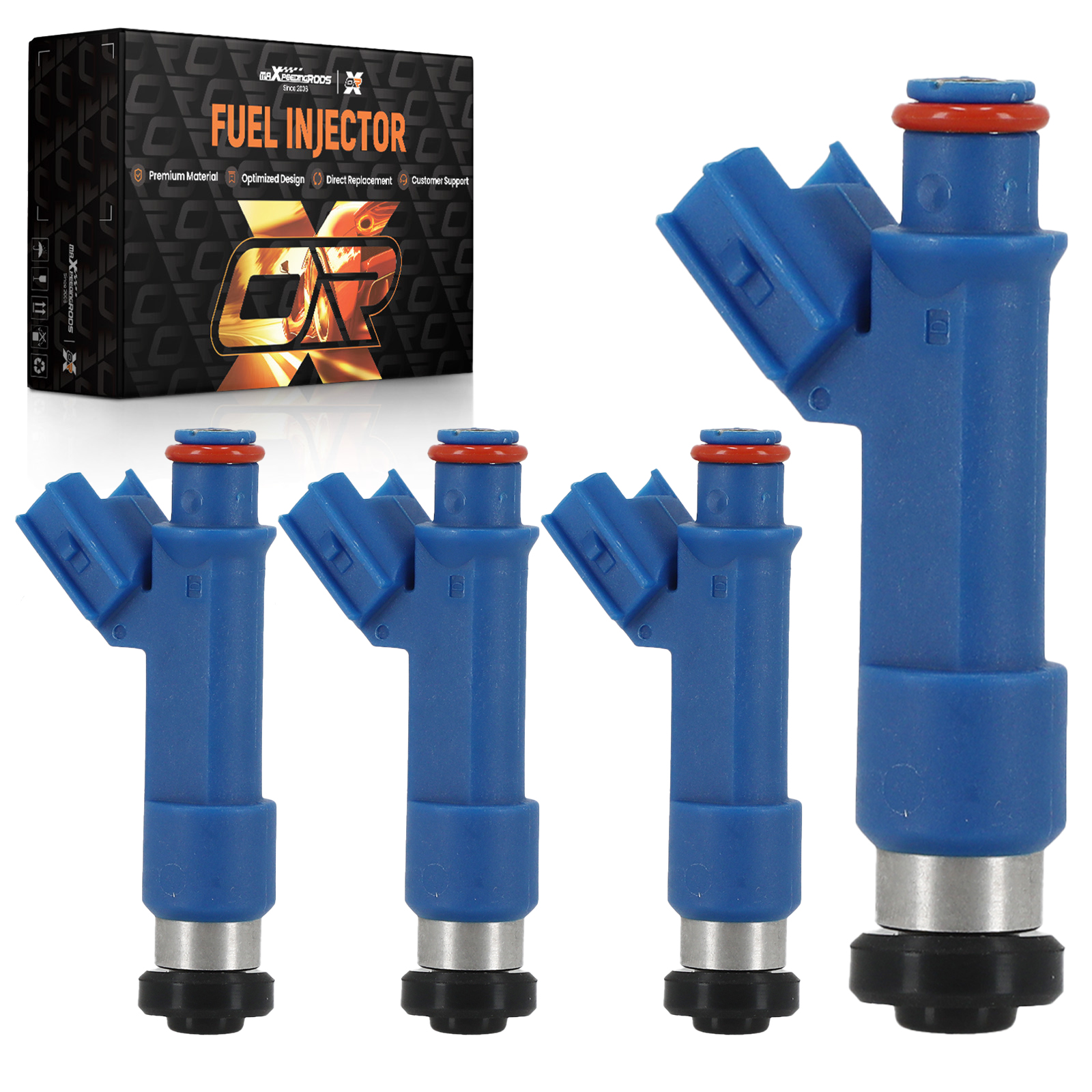 4X Fuel Injector Kit for Toyota Yaris 2/4Door 1.5L 2006-2012 842-12304 Metal