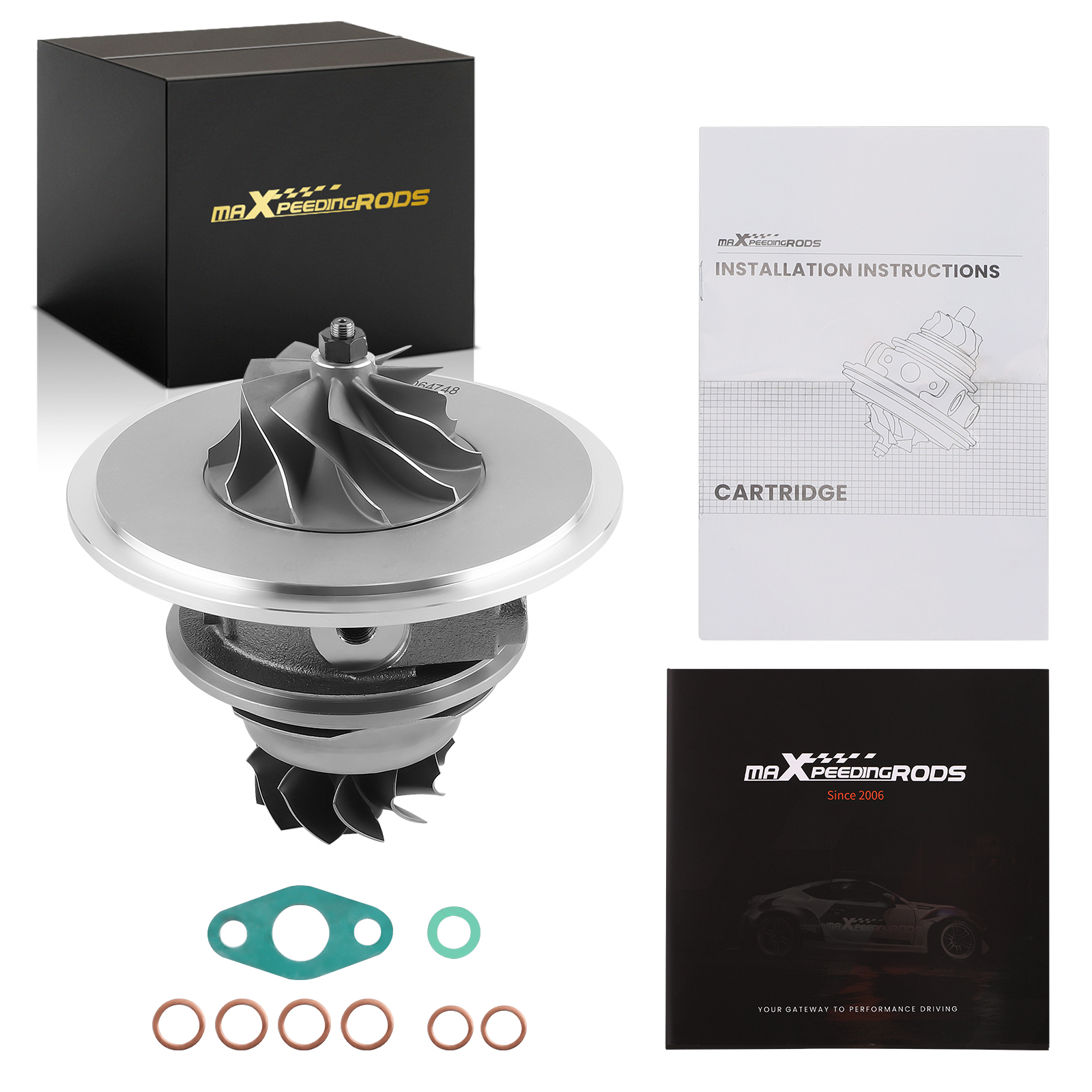 Turbo Turbocharger Cartridge Core for Chevrolet GMC Silverado 2500 HD 2001-2004