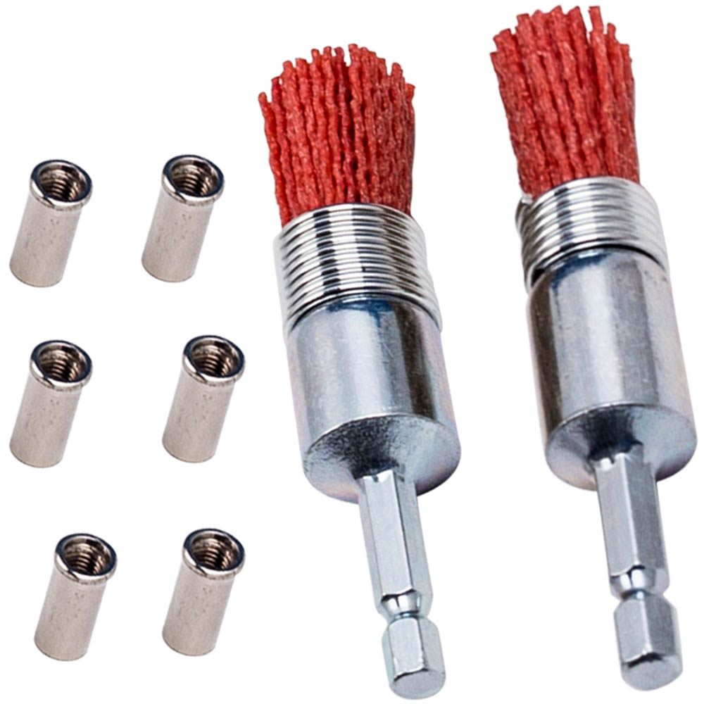 Einspritzdüsen Dichtsitz Werkzeug Injektor Schacht Reinigung Bürsten Set