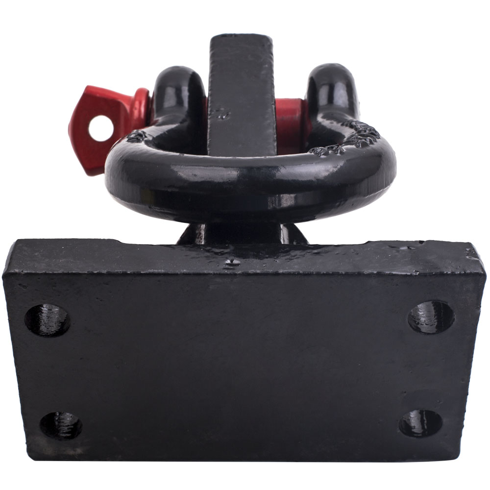 2PCS Front Shackle Tow Hook Mount Bracket Steel For Dodge Ram 2500/3500 2010-19