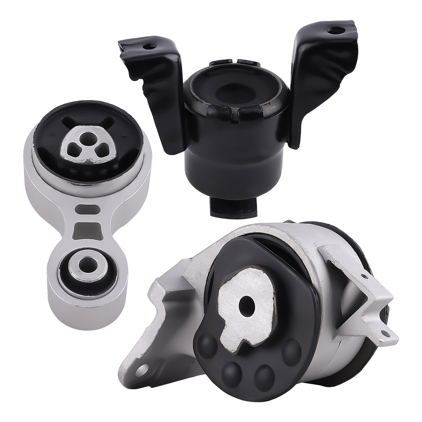 3x Engine Mount Kit For Ford Fusion Mercury Milan Premier 2010-2011 A4431 A5556