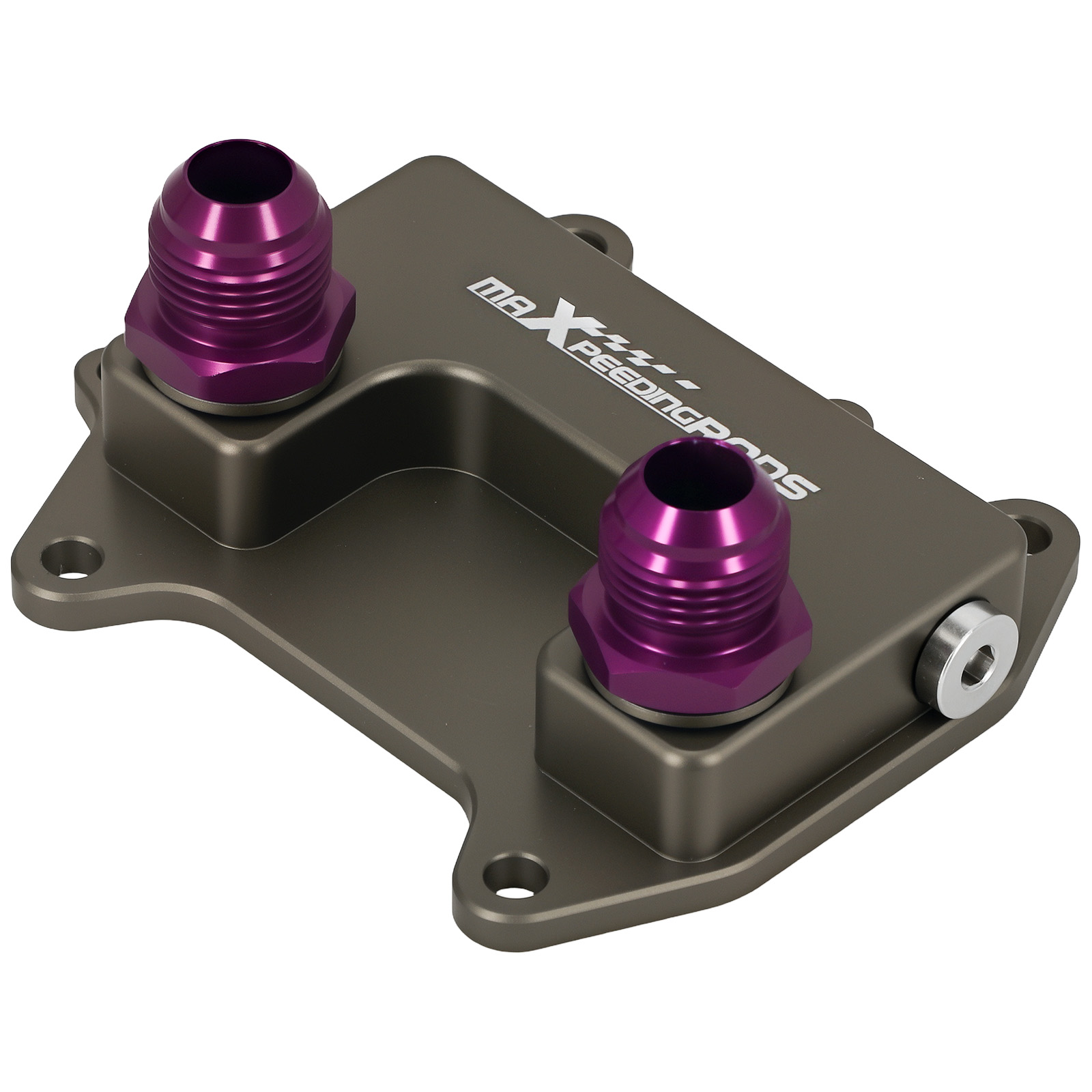 Aceite Sandwich Adaptador AN10 for VW Audi 1.2 TDI 1.6 TDI 2.0 TDI Dorado