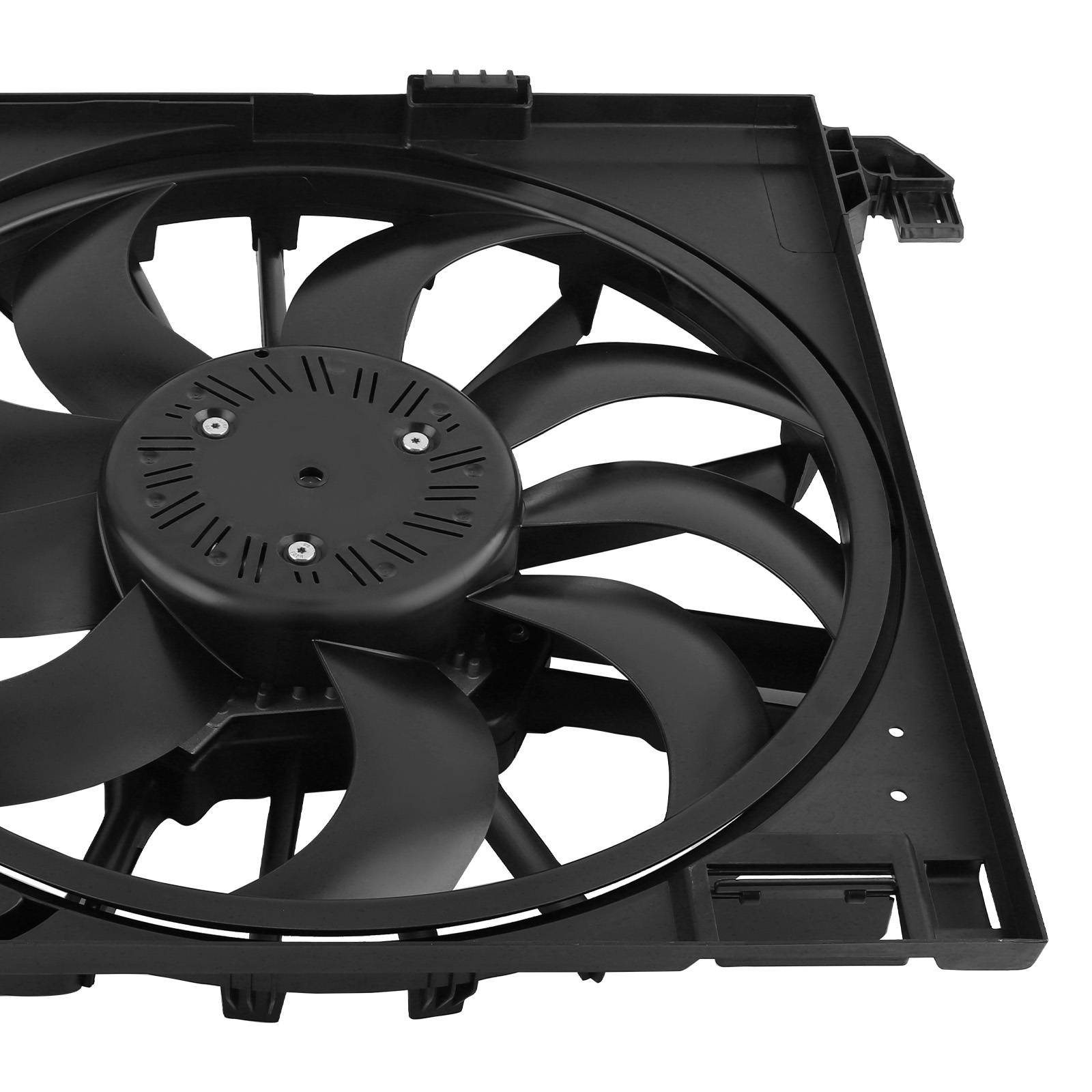 Radiator Condenser Cooling Fan for Jaguar XF/XFR/XKR/XKR-S 2010-2019 C2P17120