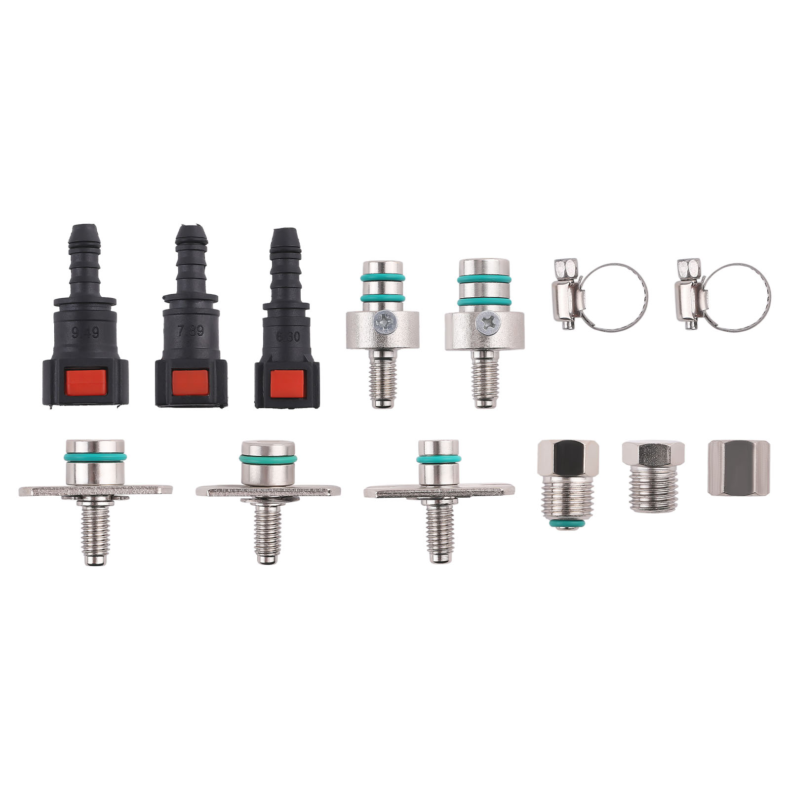 Fuel System Cleaner Kit Non-removal Injector Cleaner for Cars Trucks 140PSI 0.8L