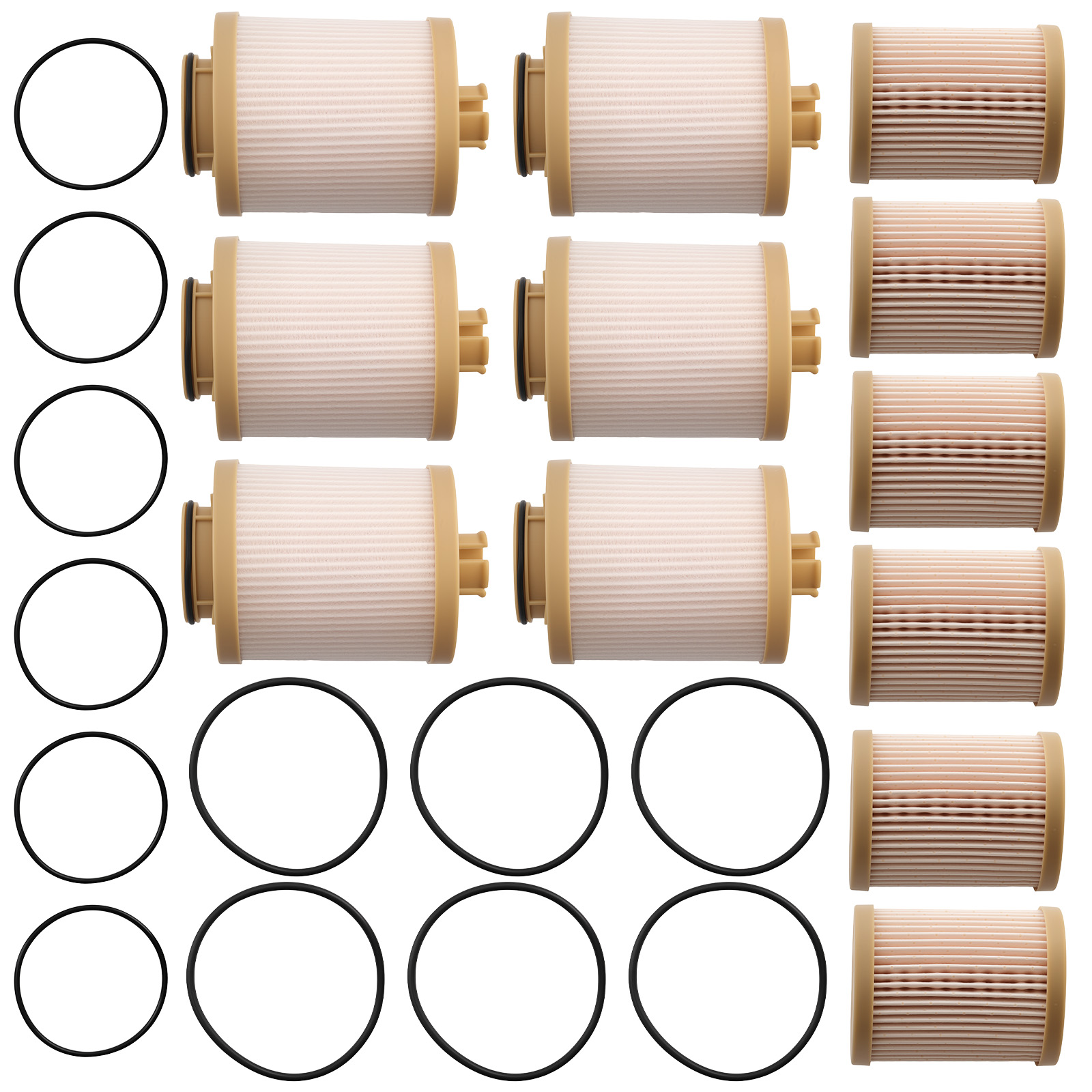 6pcs Fuel Filter For Ford F250 F350 F450 Super Duty 03-07 6.0L V8 B07BXW1321