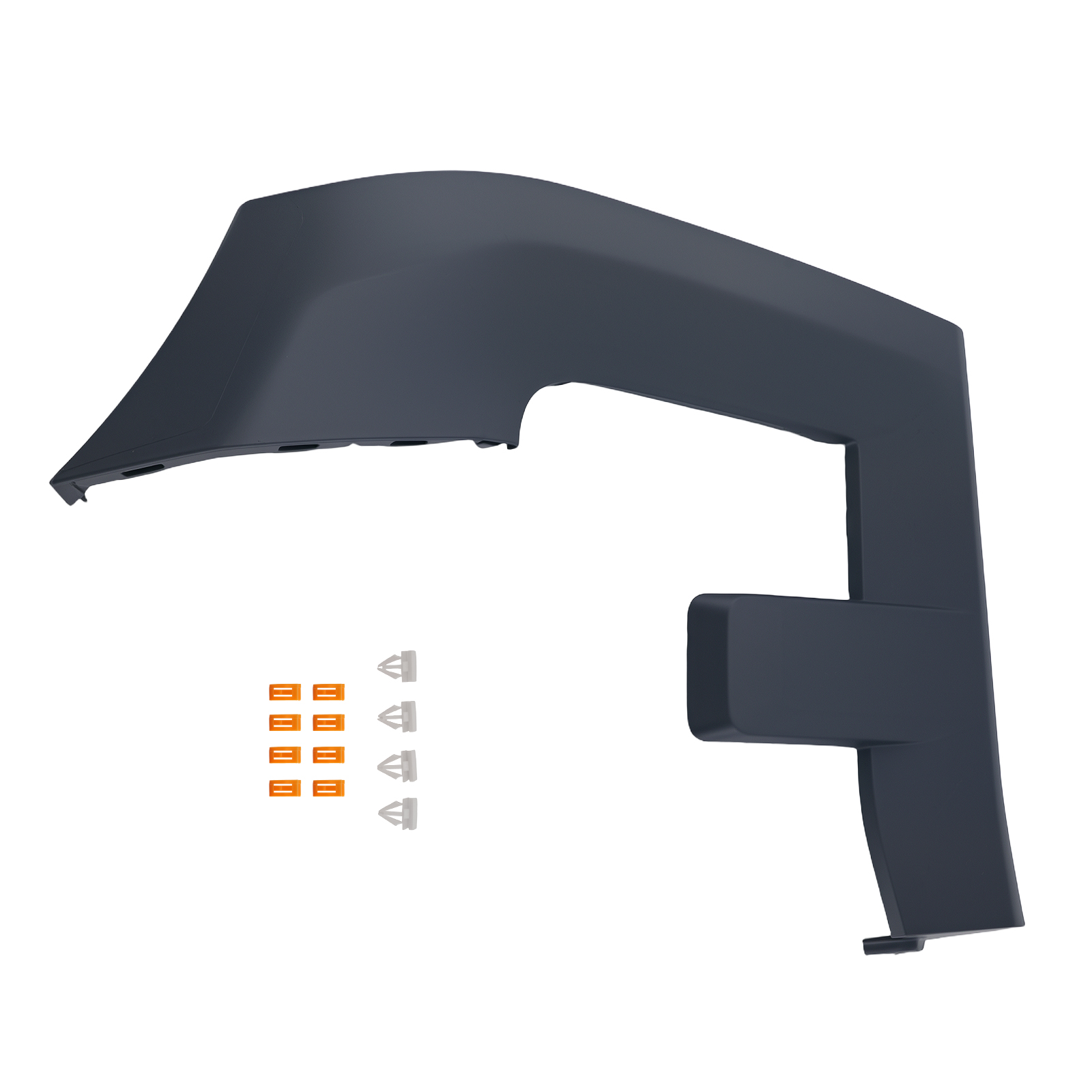 Driver Side Headlight Cover for Ford F-150 2017 FL3Z17C755AA FO1212119 Gray Trim