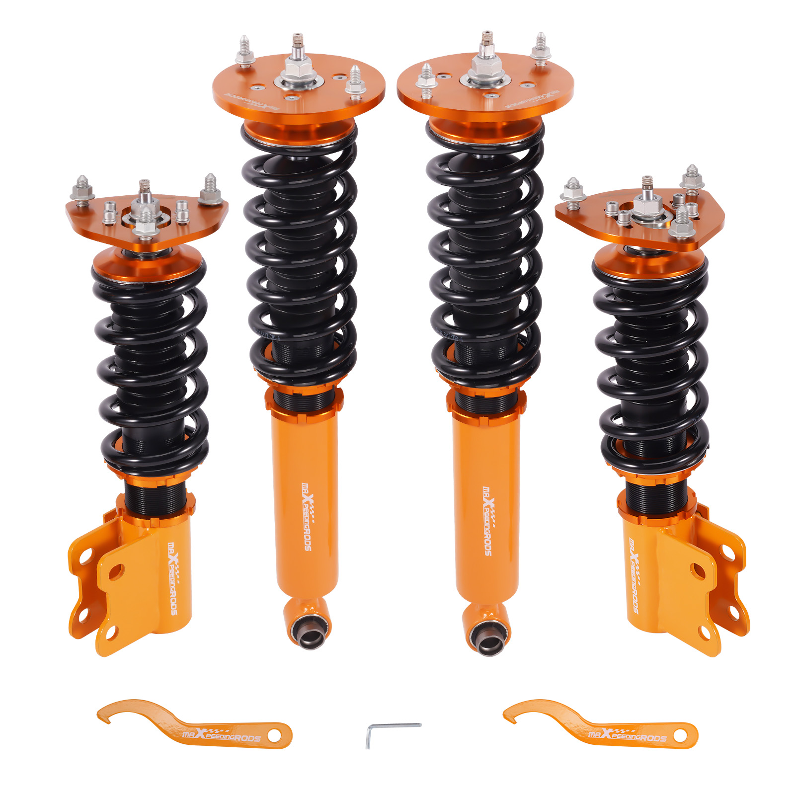 24 Damping Levels Coilover Shocks for Nissan S14 240SX 200SX Silvia 1994-1998