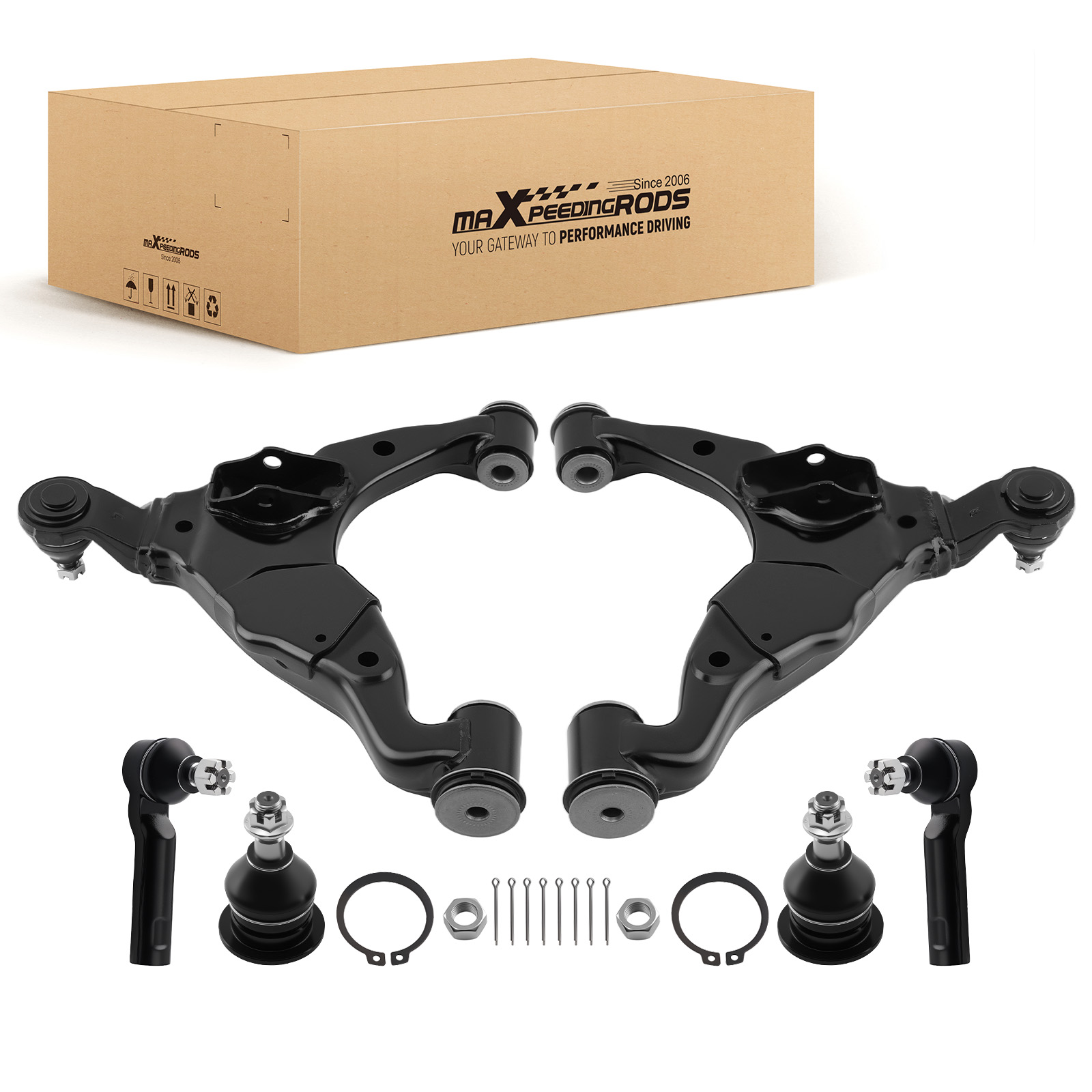 Front Lower Control Arm Ball Joint Kit for Toyota Tacoma 4WD PreRunner 2005-2015