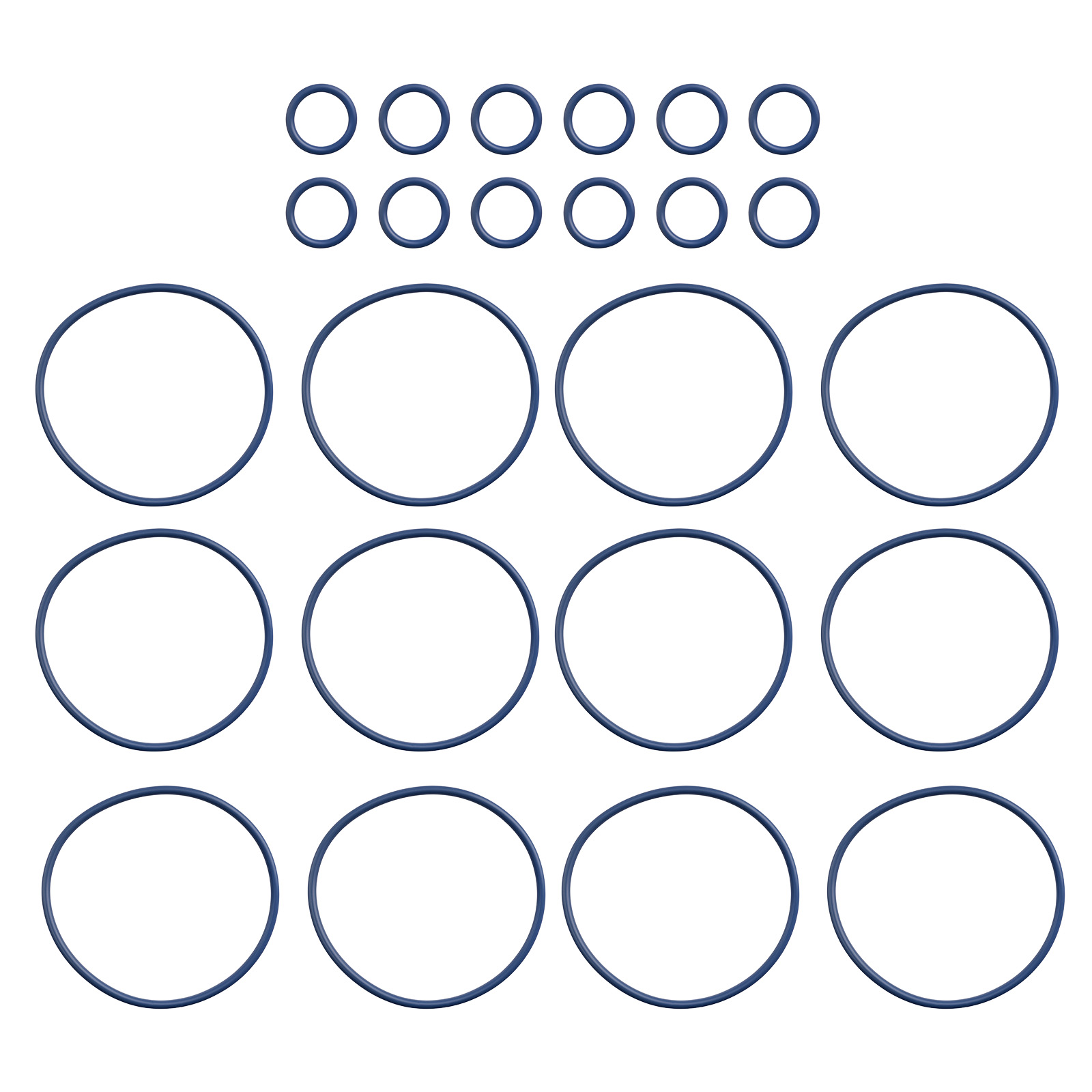 Fuel Filter Kit TP1015 for Chevrolet Cruze 2.0L Diesel 2014-2015 23304096 12PCS