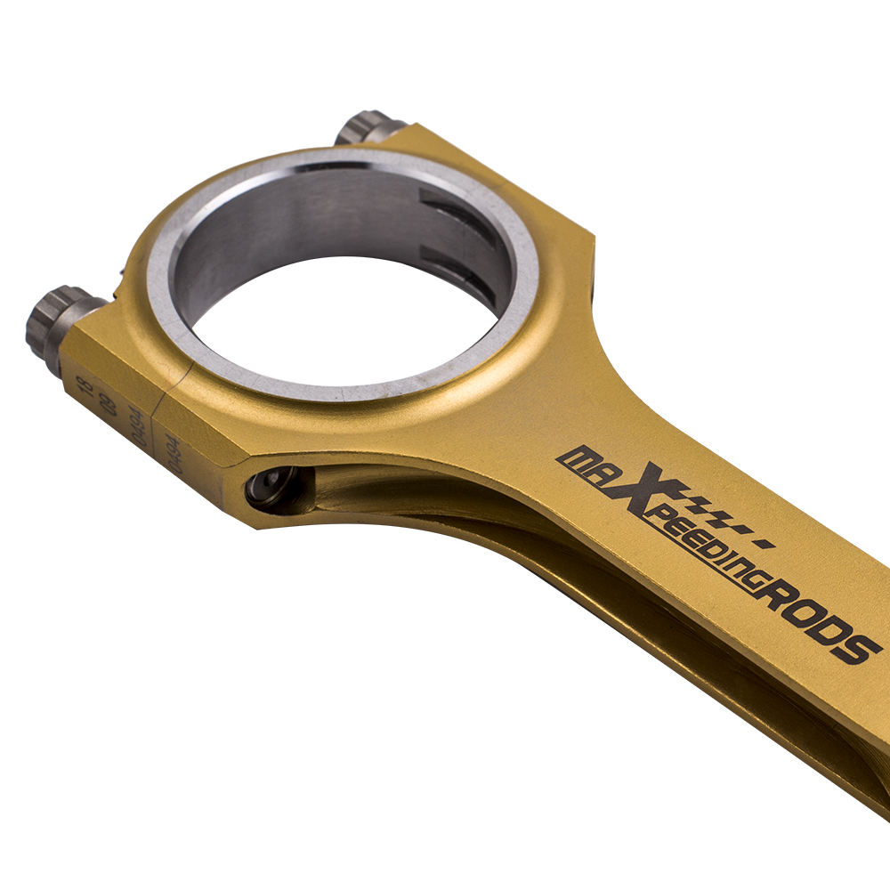 Titanizing 4340 Connecting Rods for Ford EcoBoost Volvo Land Rover 2.0 156.5mm
