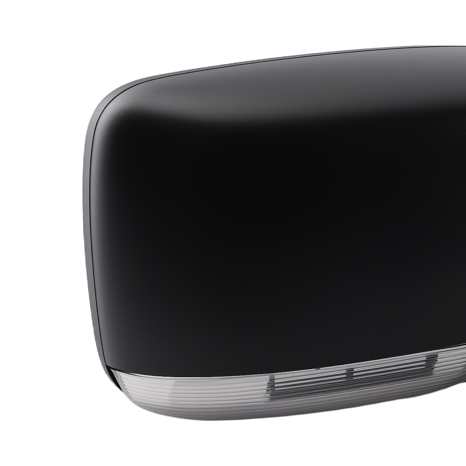 Right Side View Mirror for Ram 1500 2009-2024 Black Signal 55372066AI