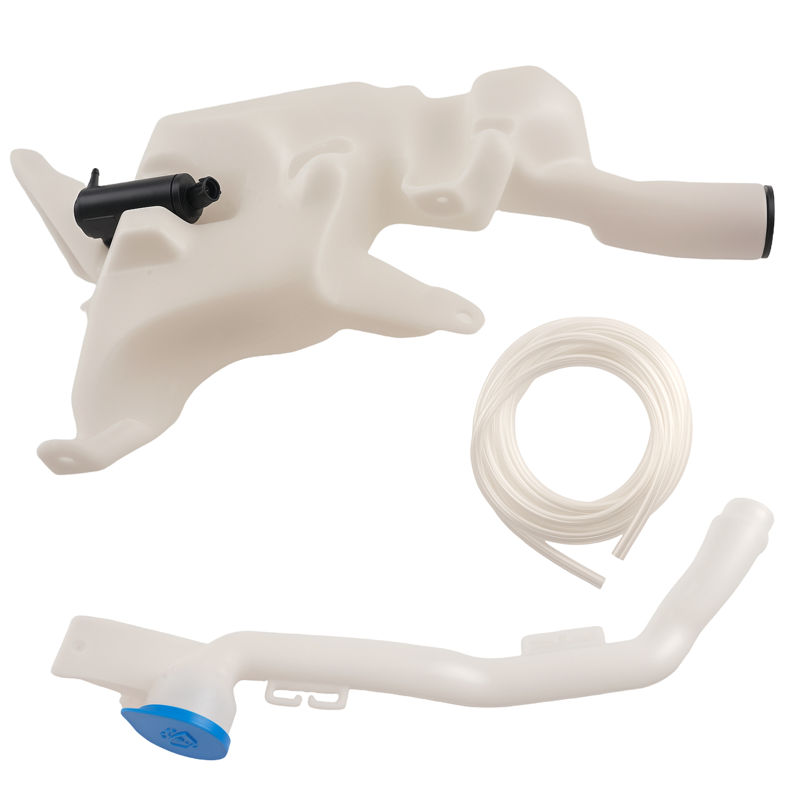 Front Windshield Washer Tank for Honda Civic 2016-2018 HO1288215 White