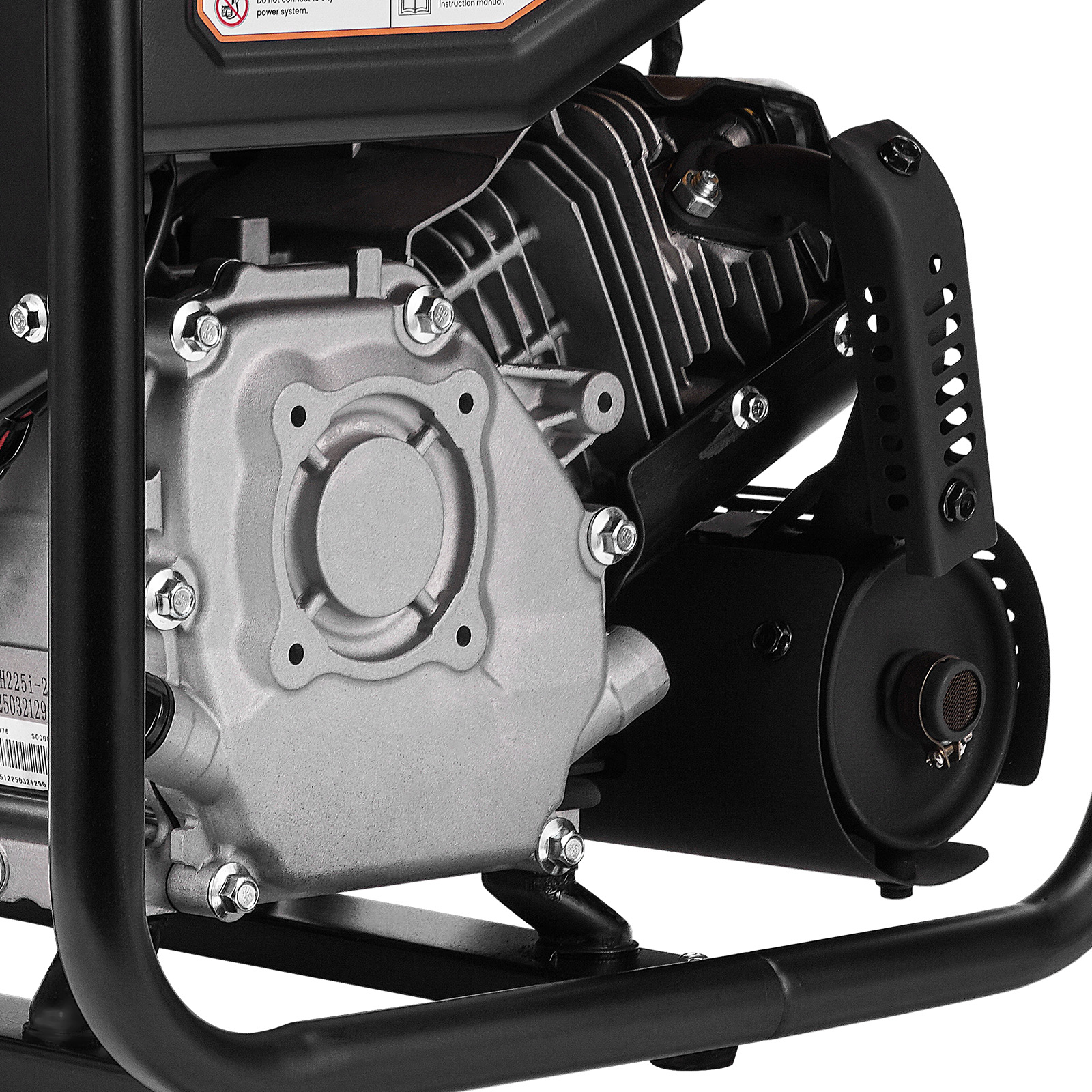 4850W Portable Inverter Generator Gas Powered Quiet for Home Backup Construction