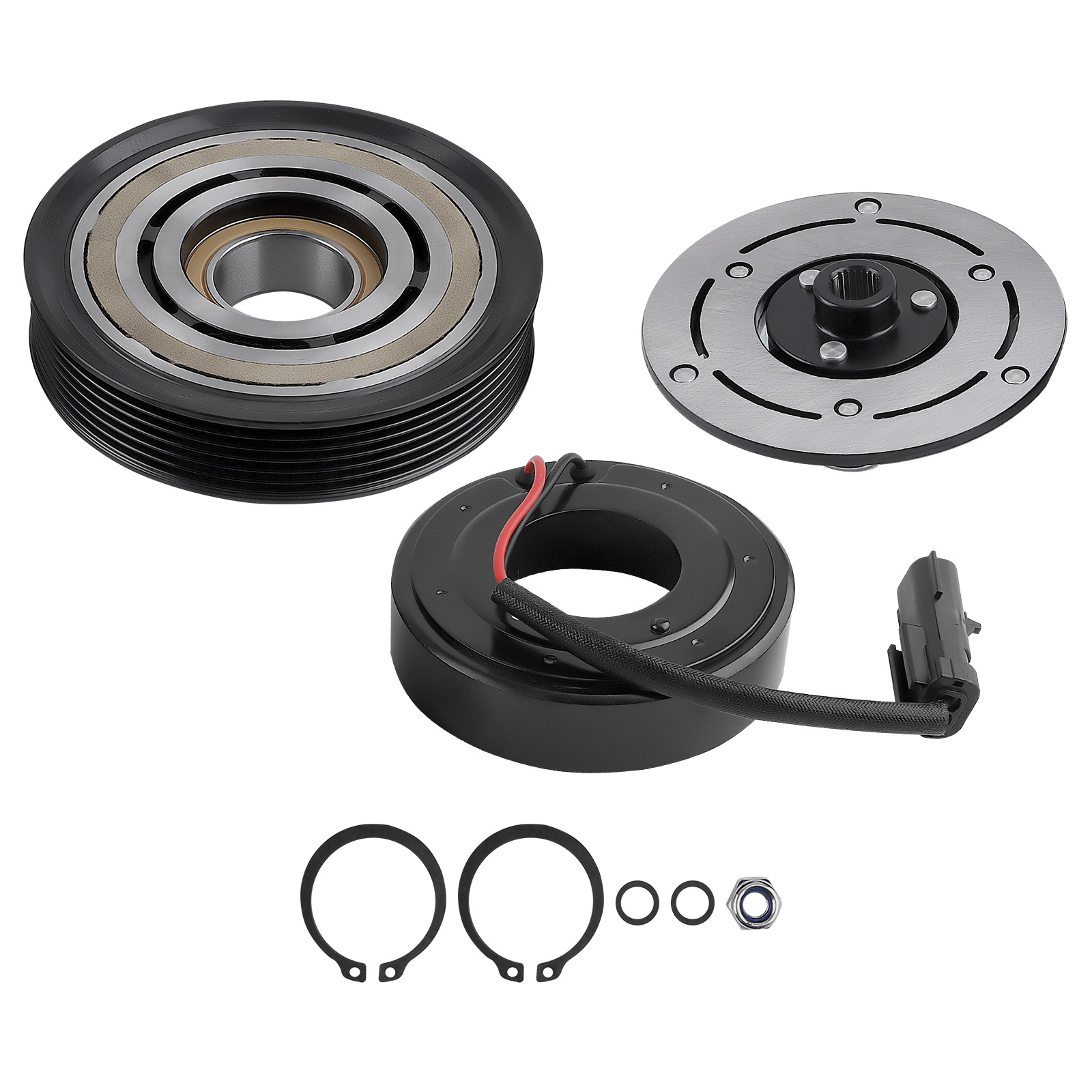 AC Compressor Clutch Kit For Dodge Dakota Durango Ram 1500 2500 55057333AA 4852