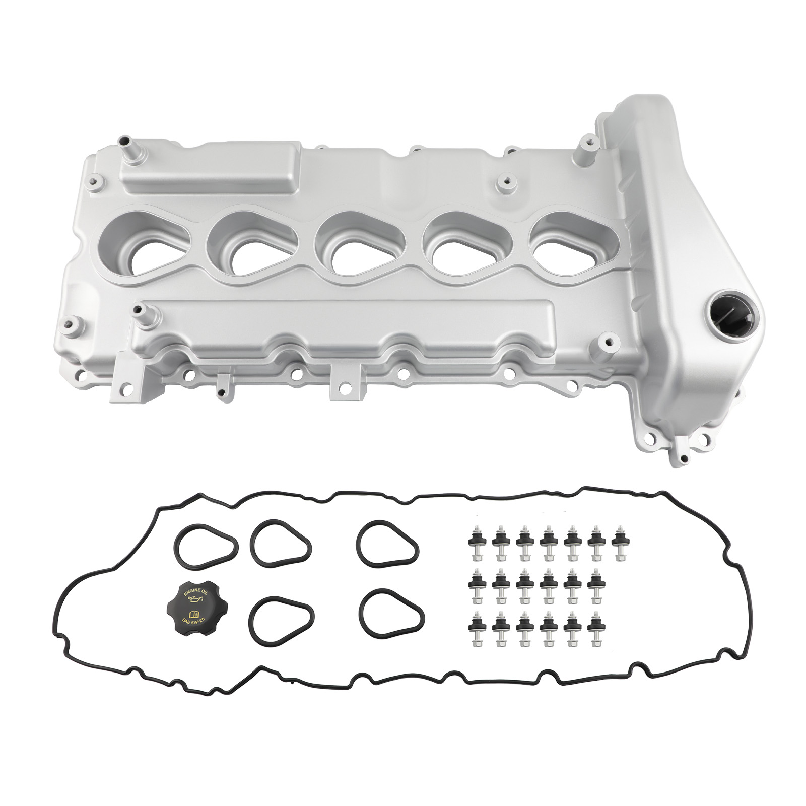 Aluminum Valve Cover for Chevrolet Colorado GMC Canyon Hummer H3