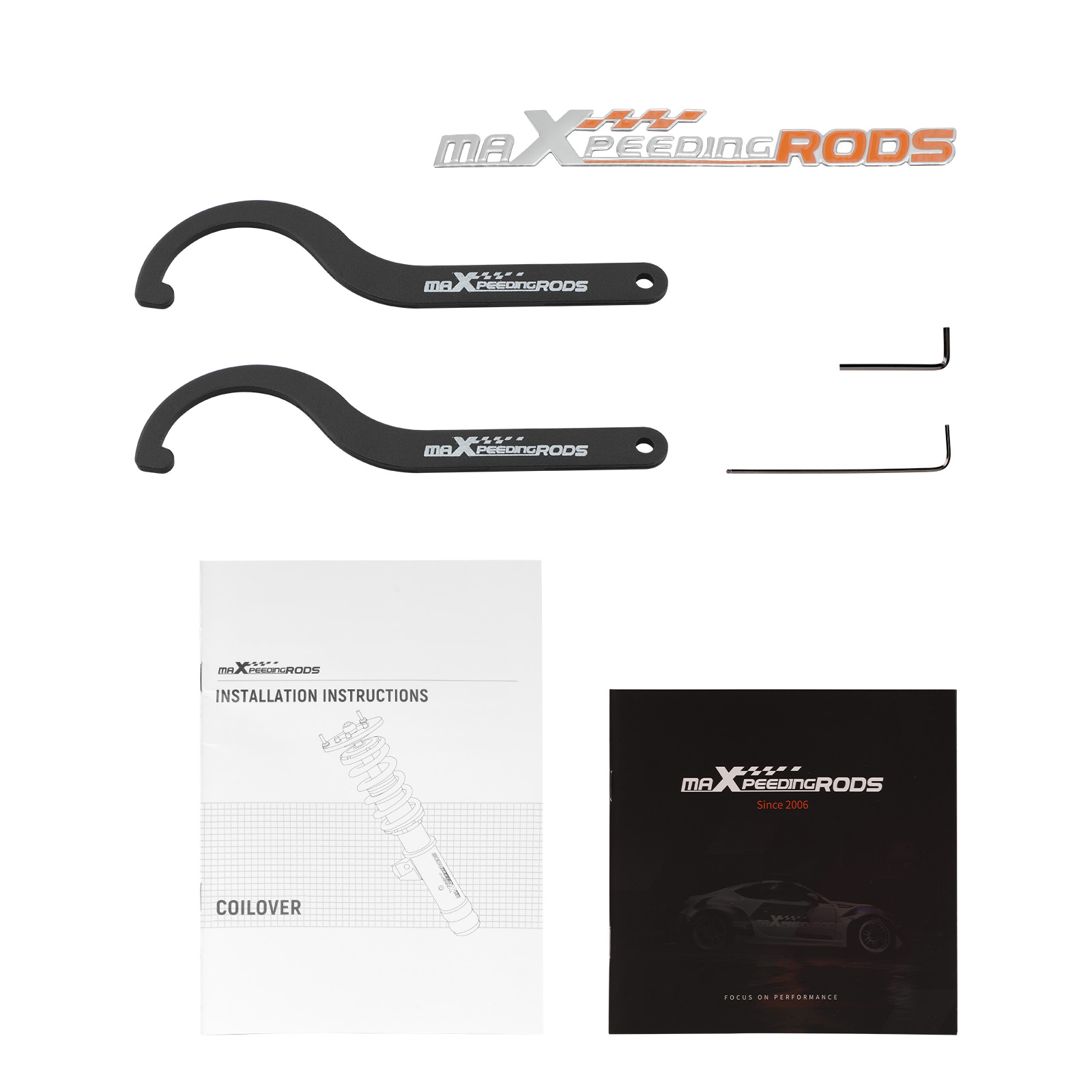 maXpeedingrods Gewindefahrwerk 24 Ebenen einstellbar for Hyundai Tiburon 03-08