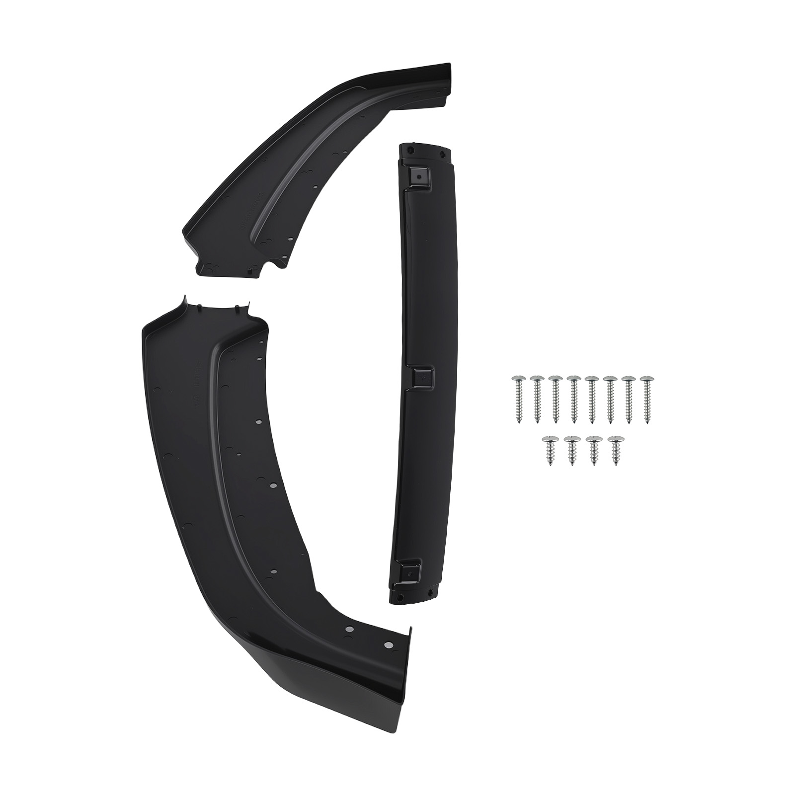 Glossy Black Front Bumper Splitter Spoiler For BMW F30 320i 328i Base 12-15 US